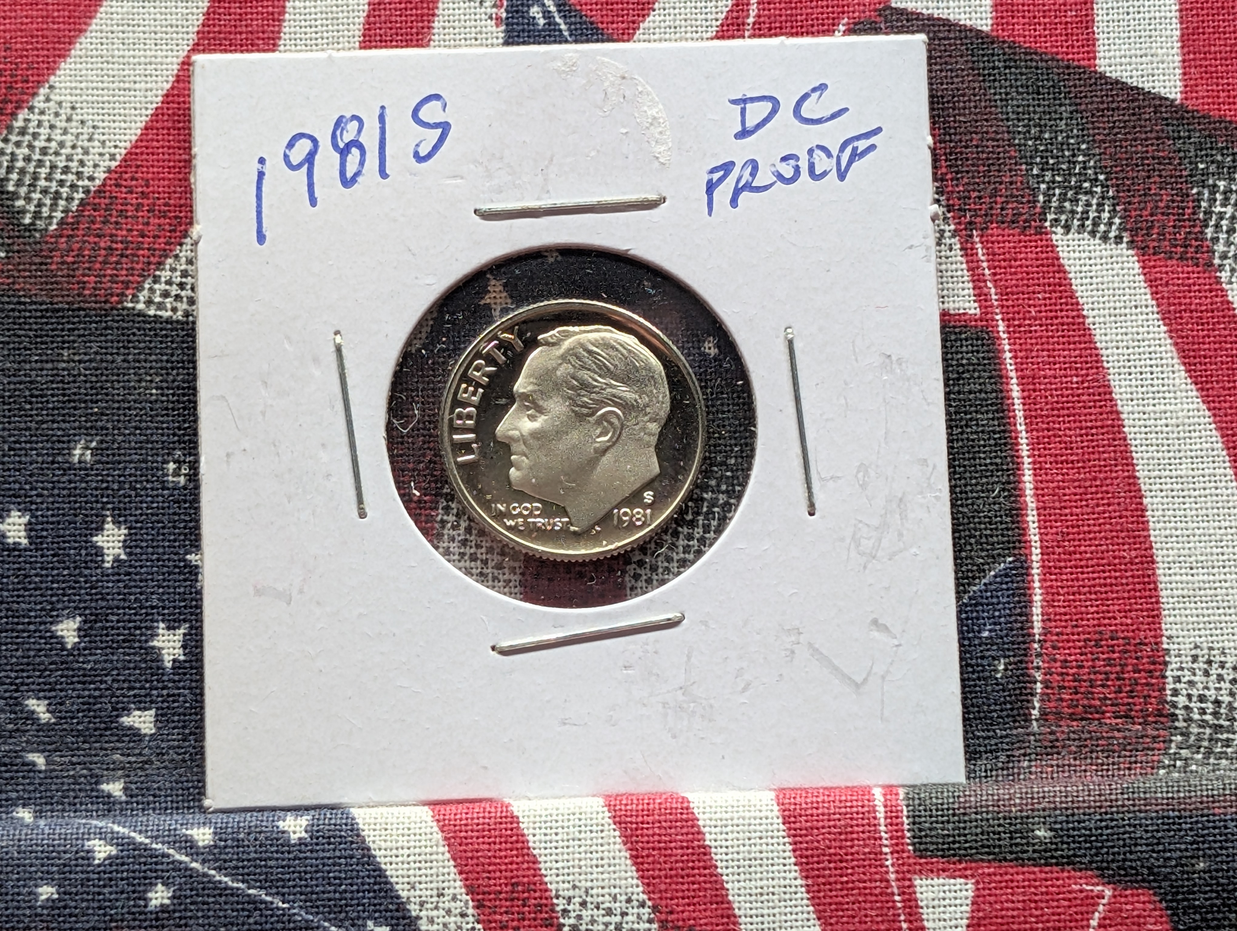 1981-S Roosevelt Dime, DC Proof