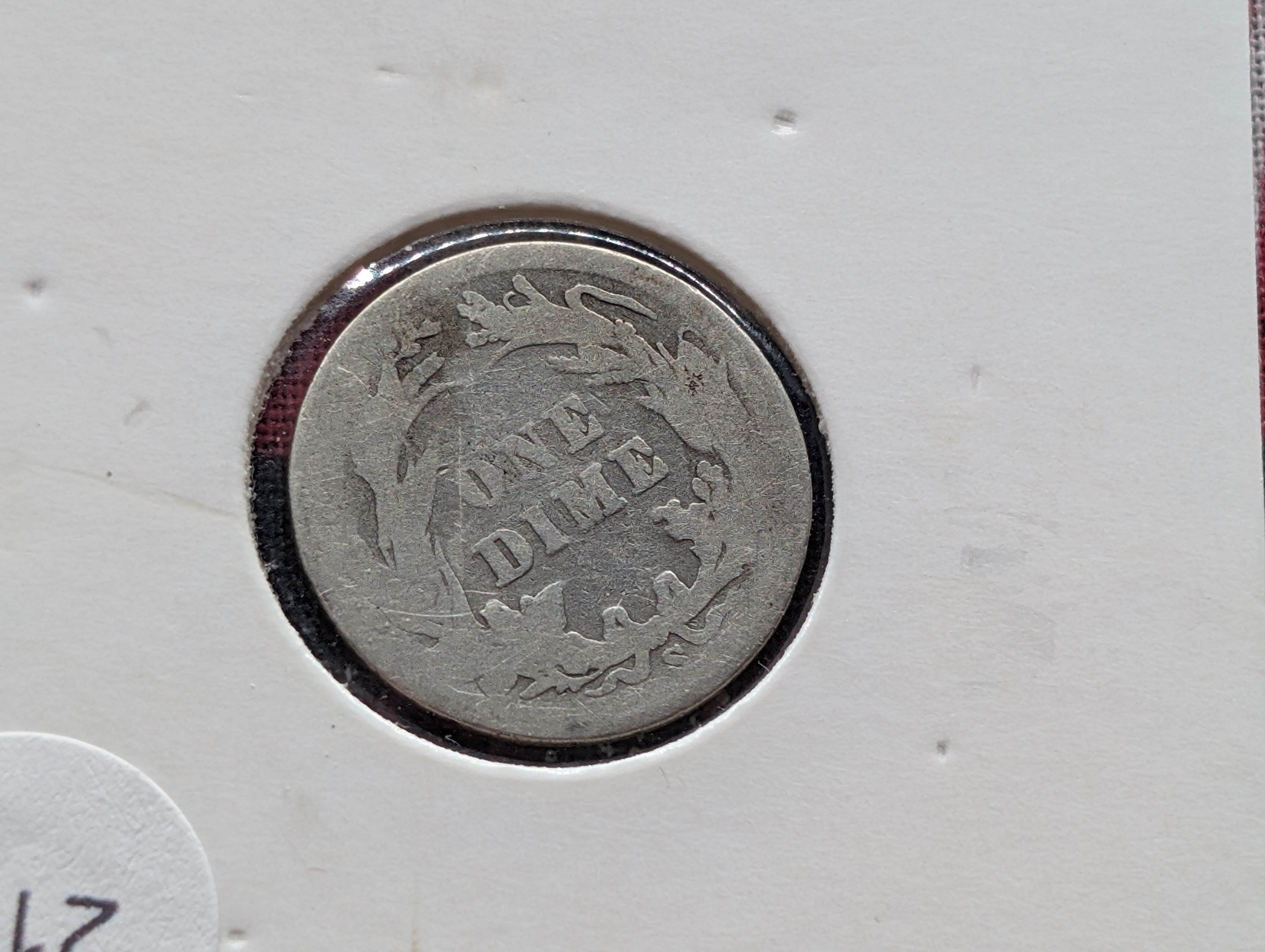 1900-S Barber Dime, 90% Silver