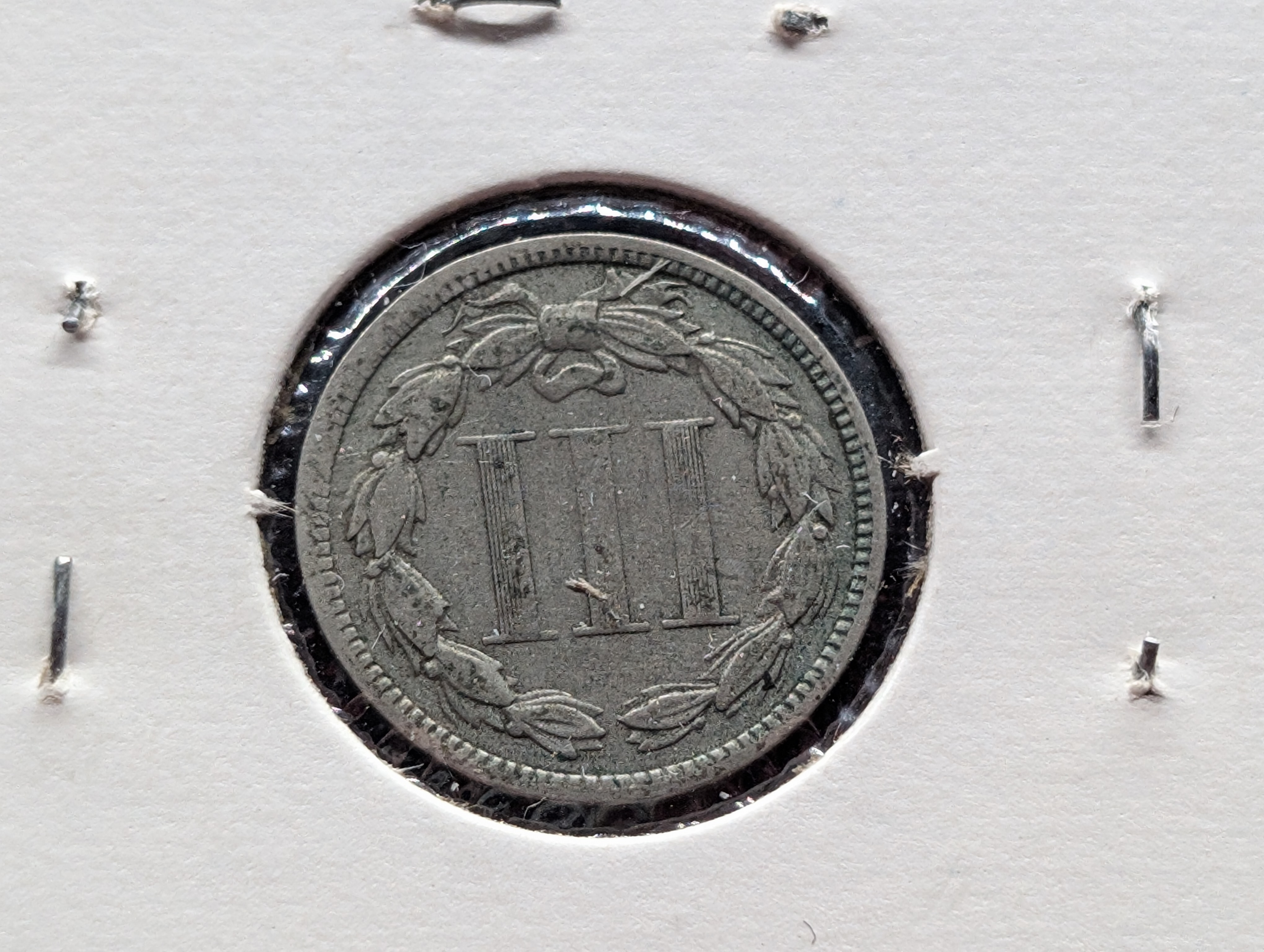 1870 Three Cent Nickel