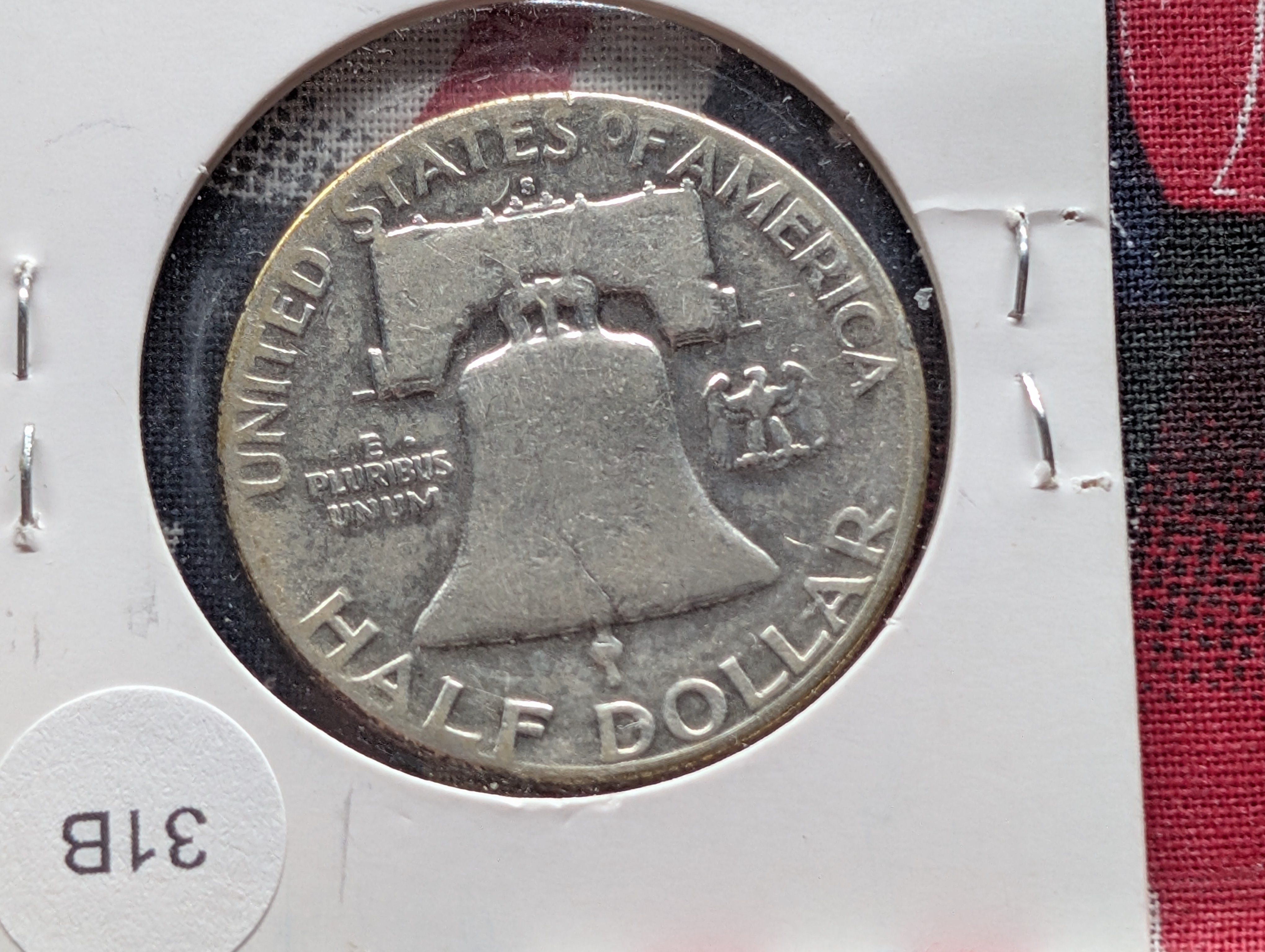 1952-S Franklin Half Dollar, 90% Silver
