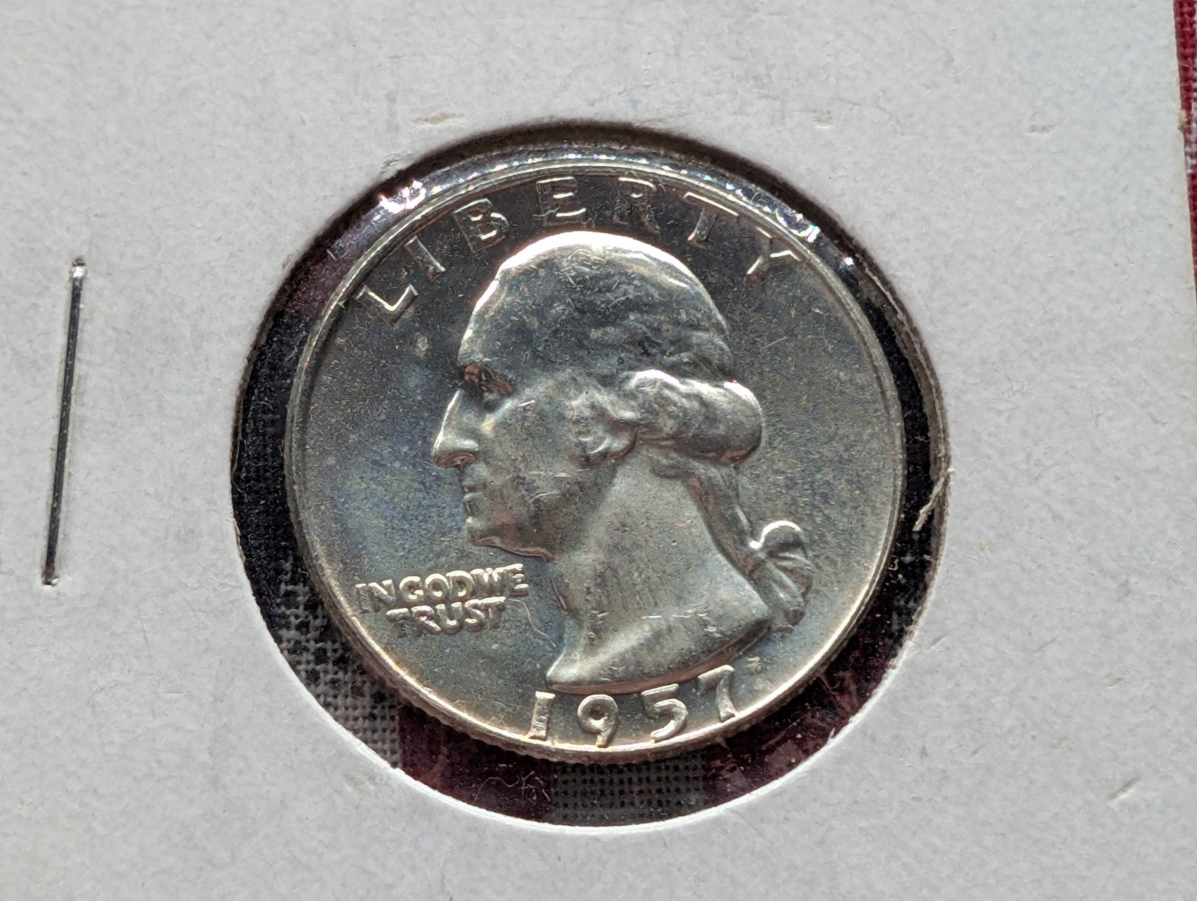 1957-D Washington Quarter, 90% Silver