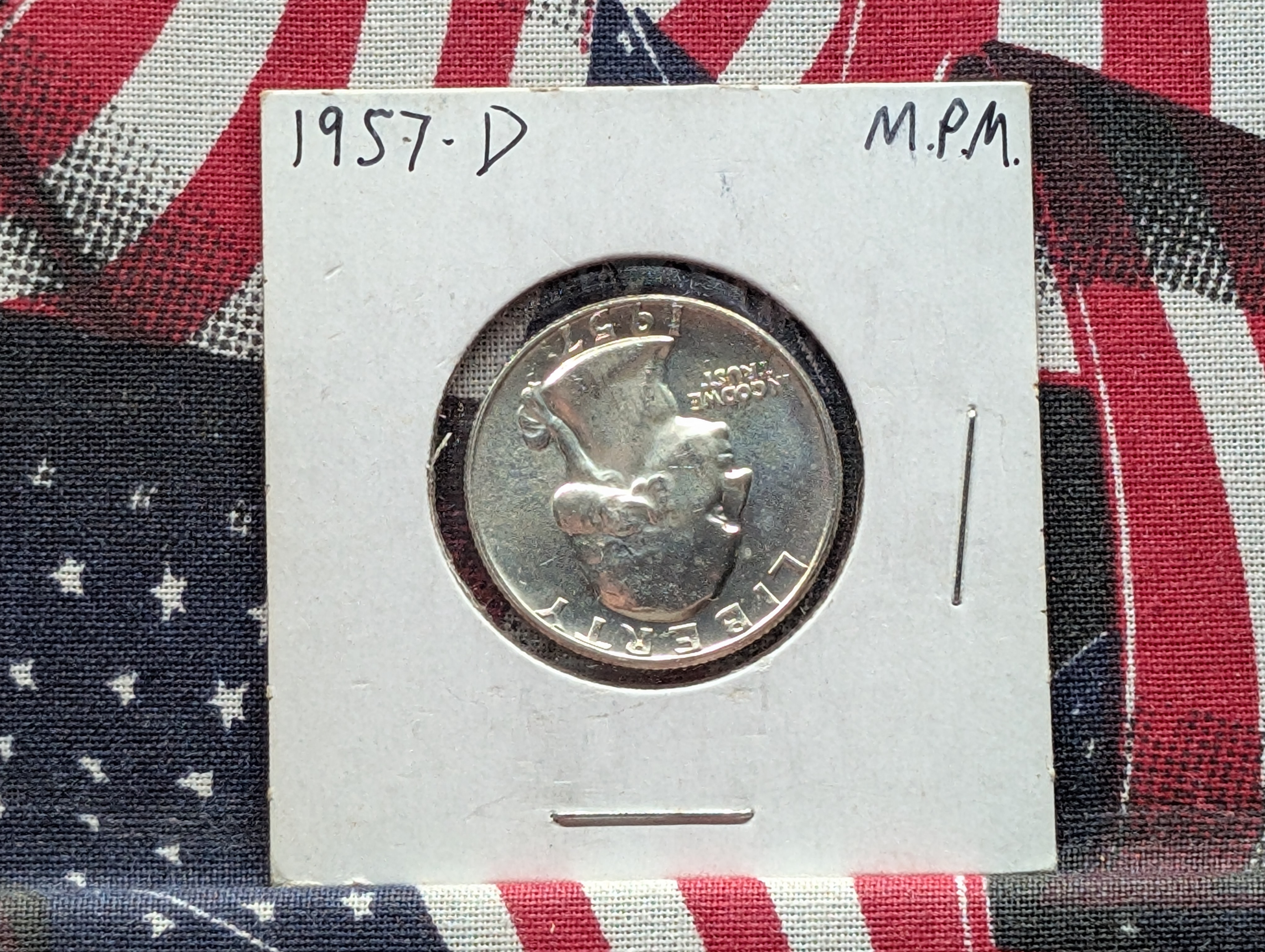 1957-D Washington Quarter, 90% Silver