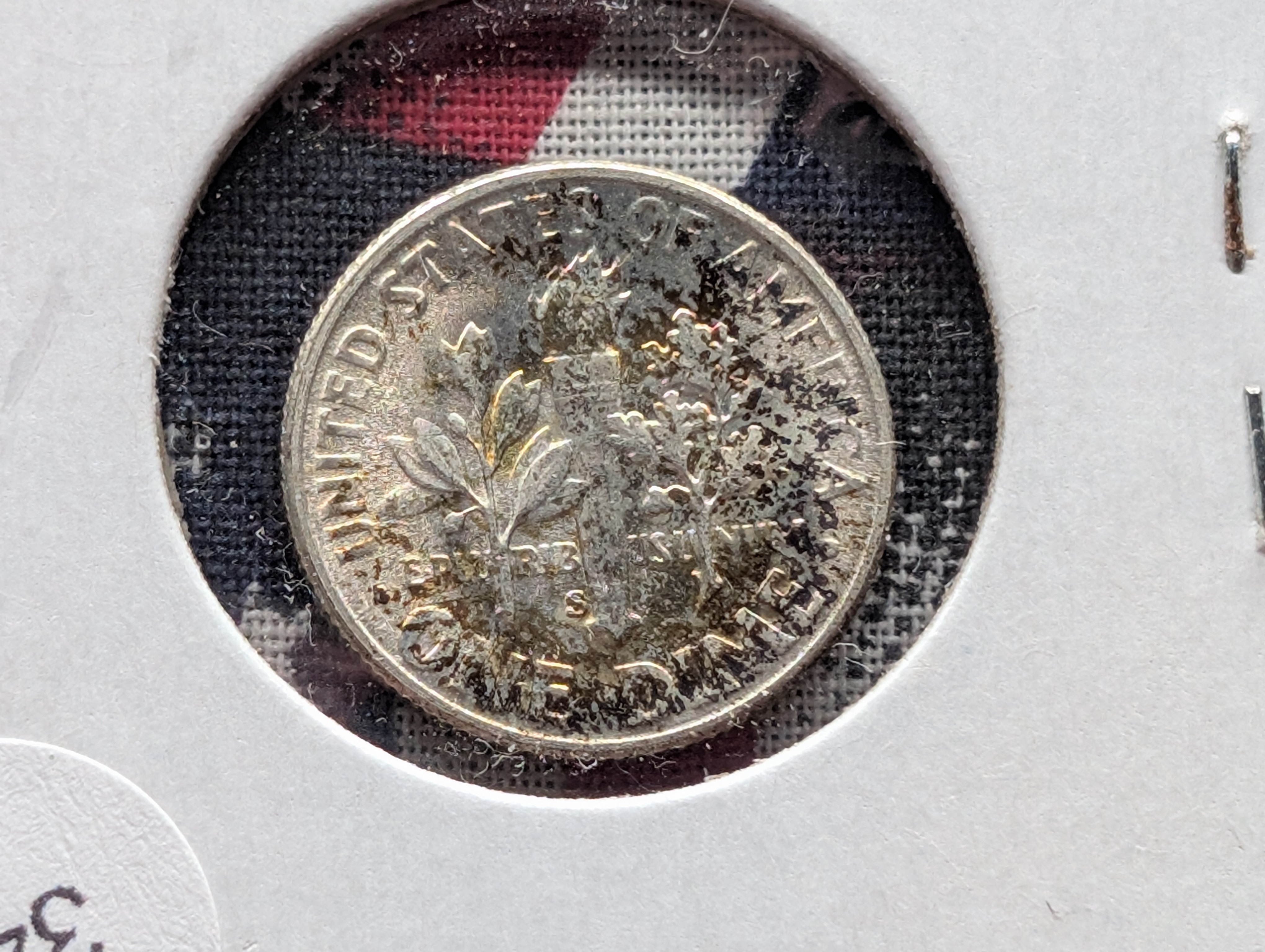 1955-S Roosevelt Dime, 90% Silver