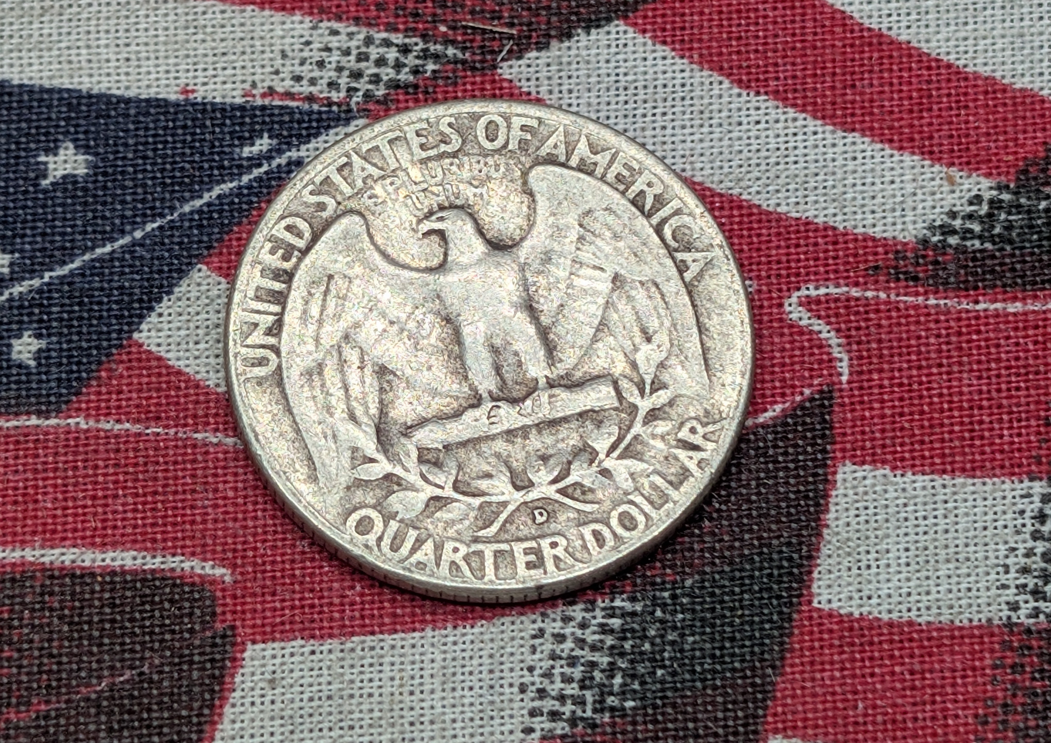 1957-D Washington Quarter, 90% Silver