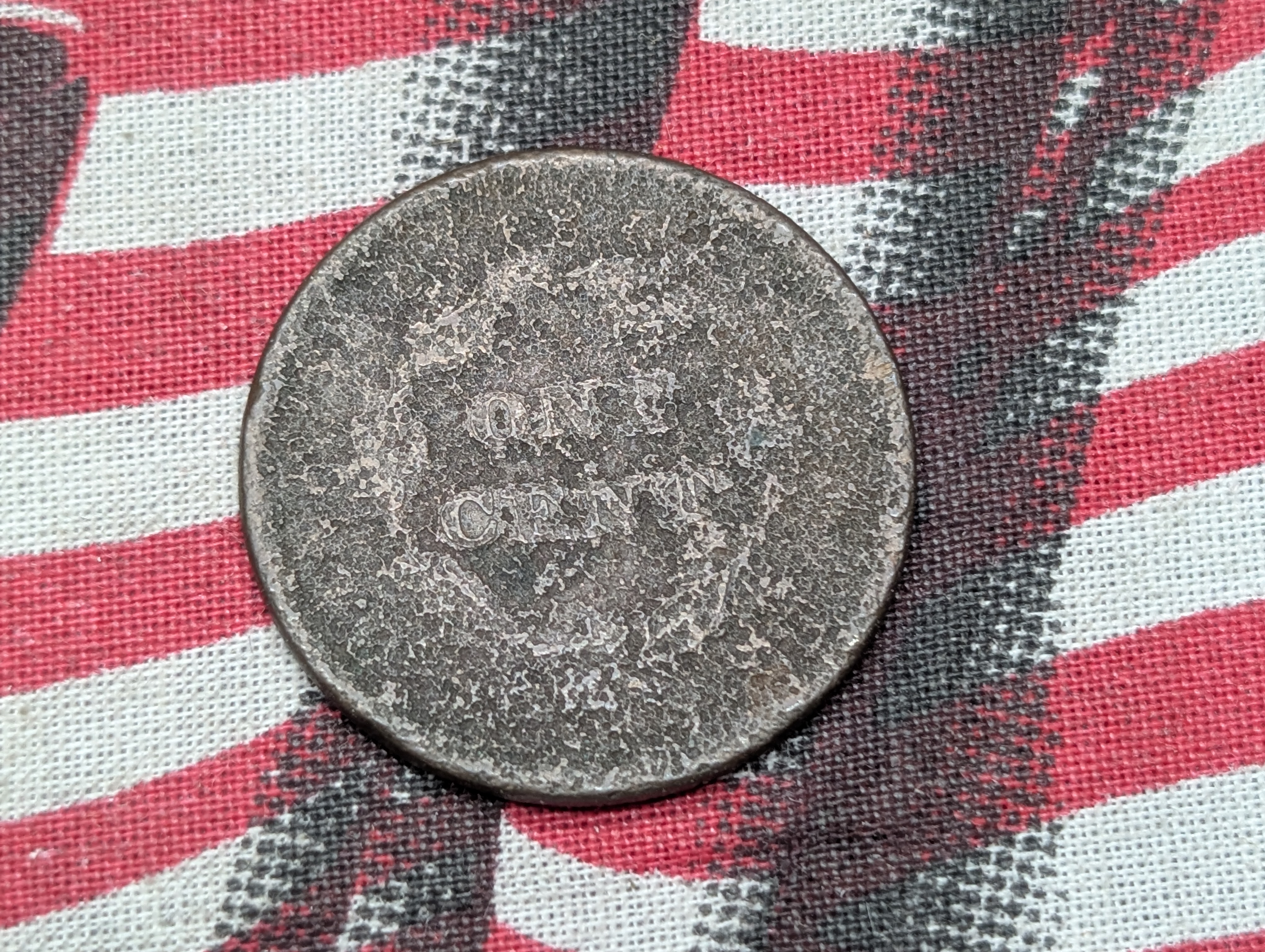 1847 Braided Hair Large Cent