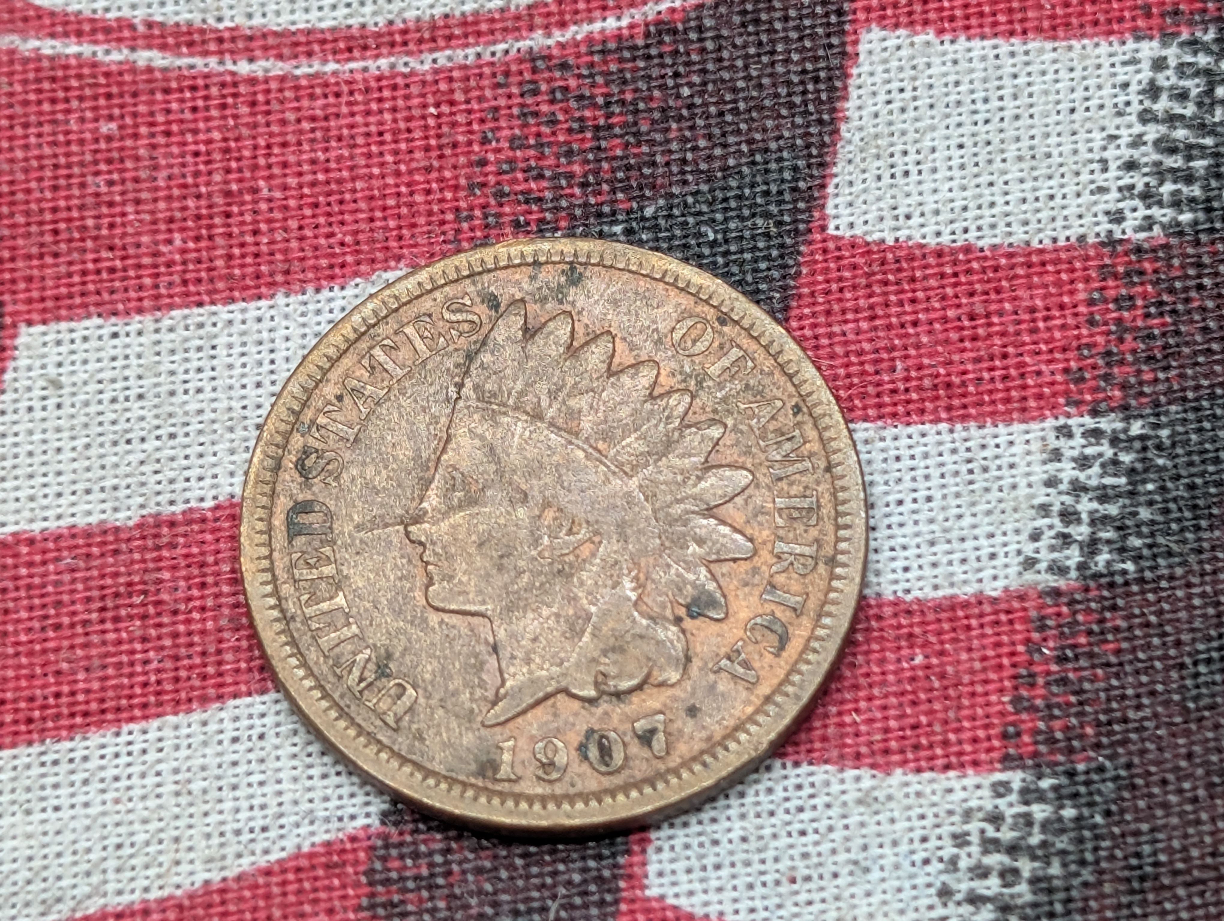 1907 Indian Head Cent