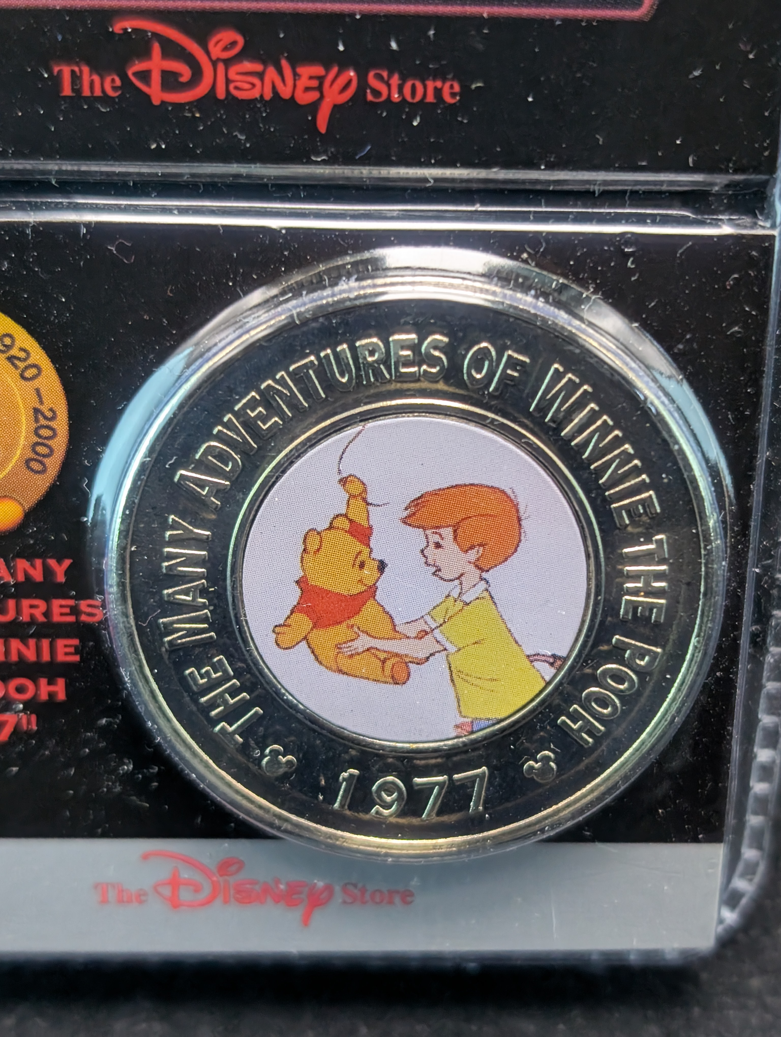Disney's, WINNIE THE POOH, 1977-Hard to Find, Brand new in Plastic Case