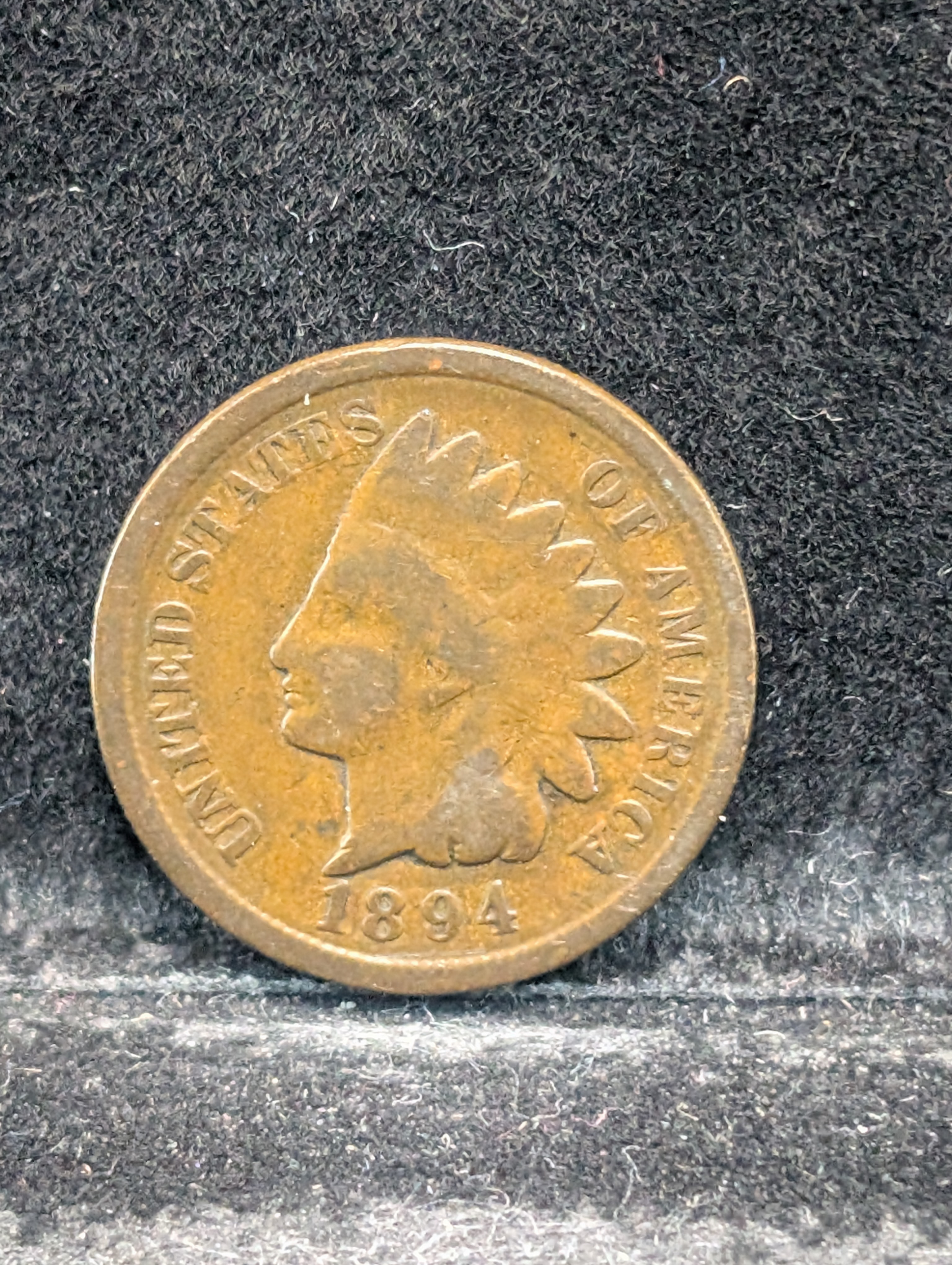 1894 Indian Head Cent - 132 Years Old!
