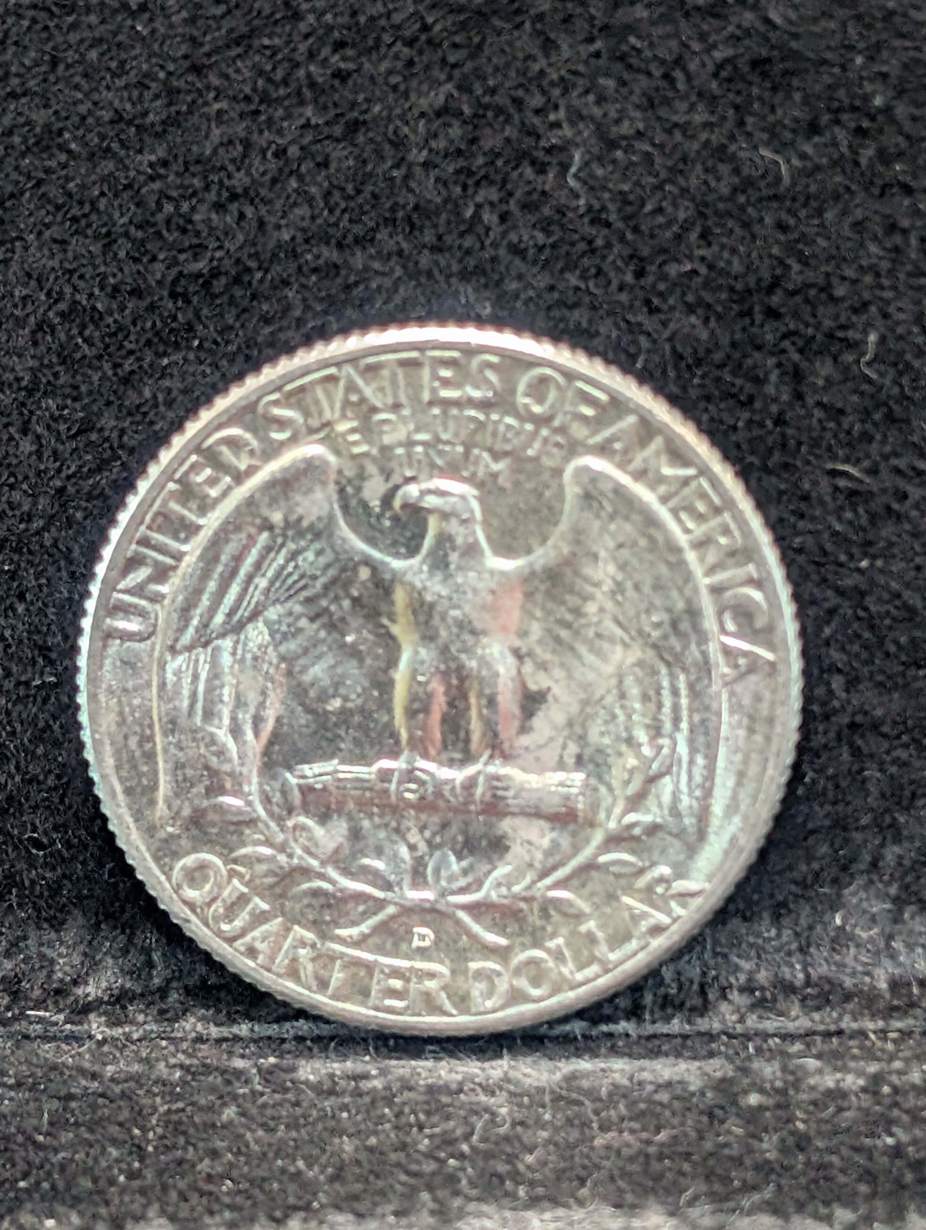 1964-D Washington 90% Silver Quarter - 62 Years old