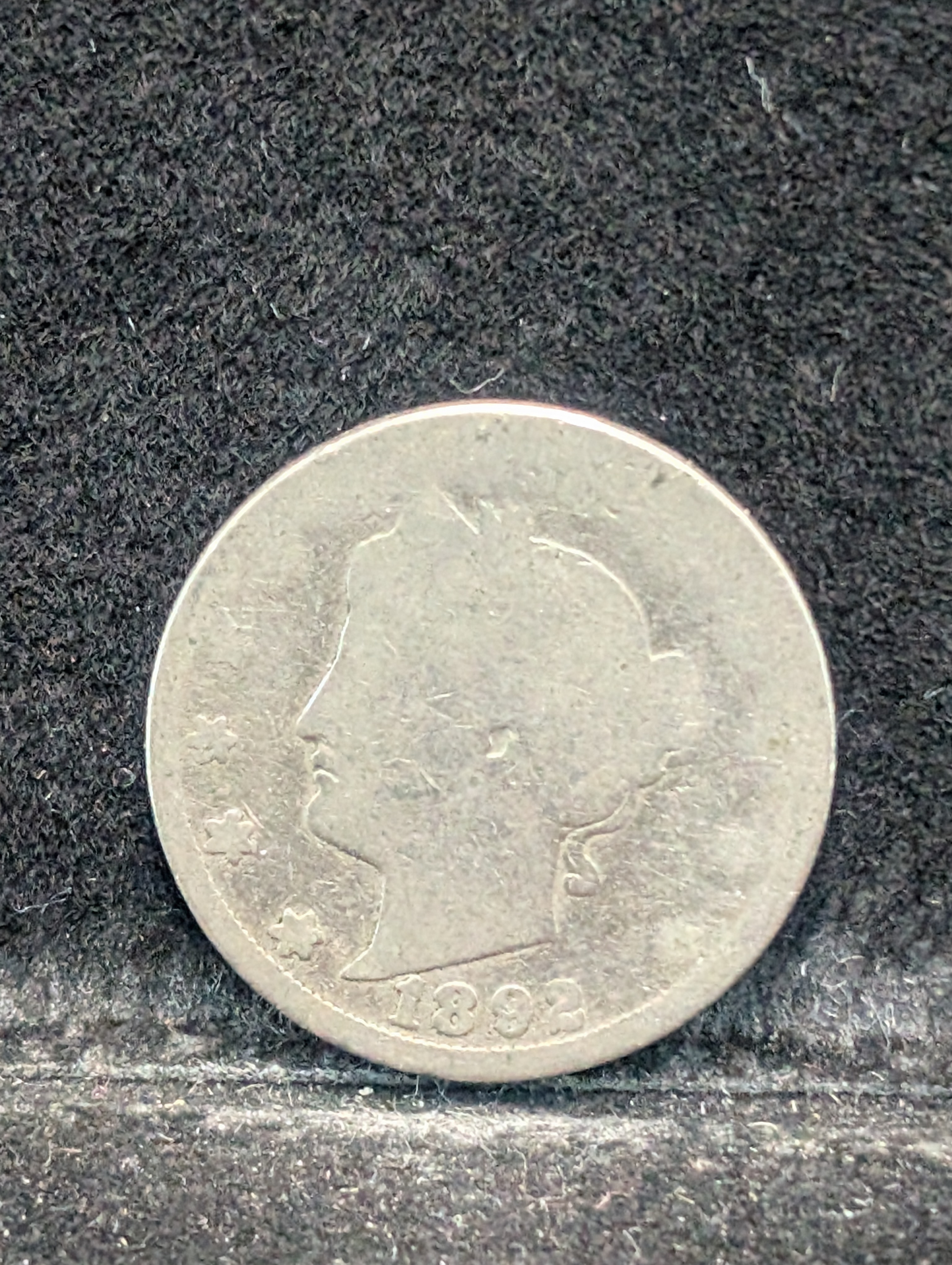 (2) 1892 Liberty Head V Nickels - 134 Years Old!