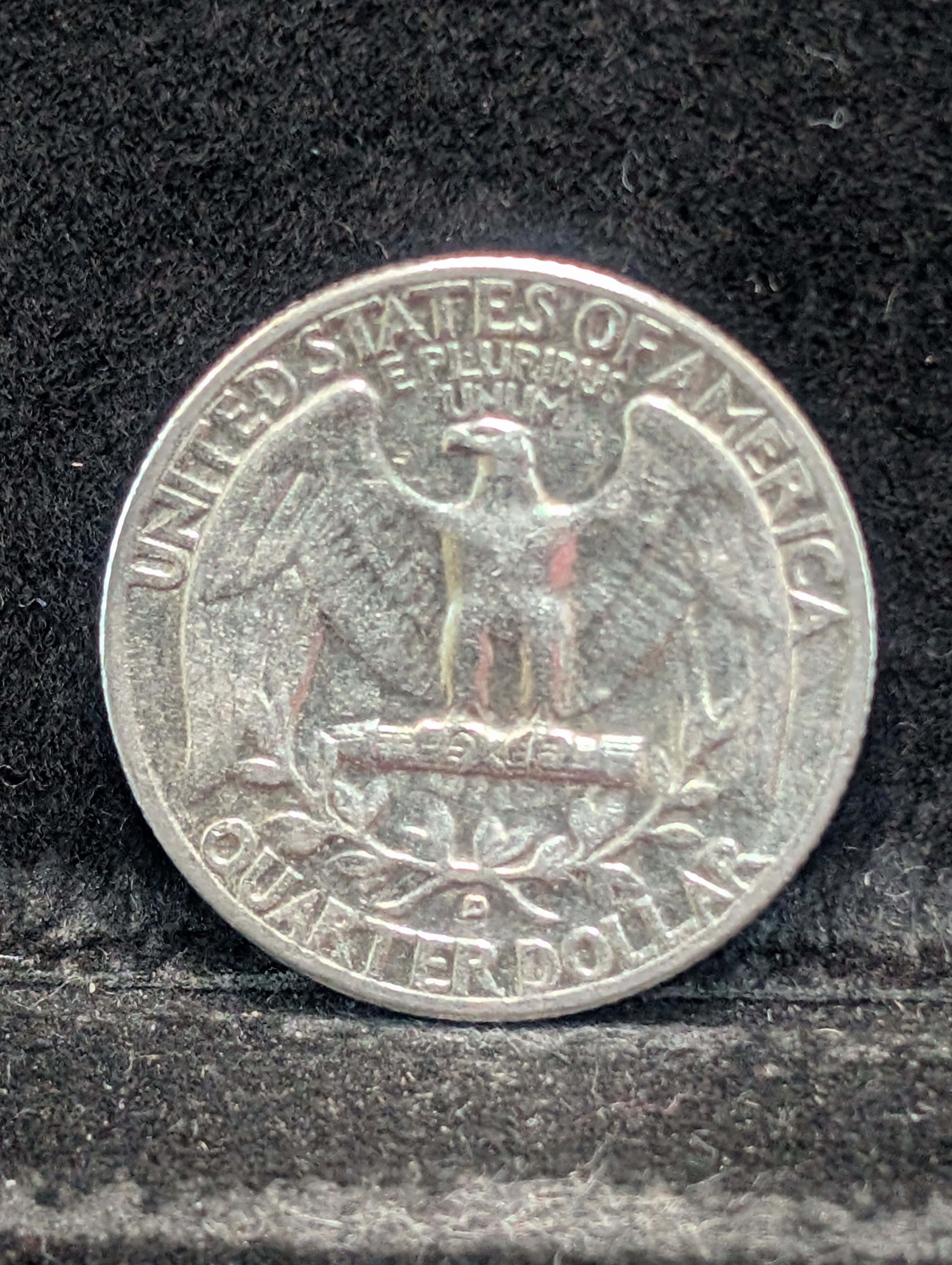 1959-D 90% Silver Washington Quarter - 67 Years old
