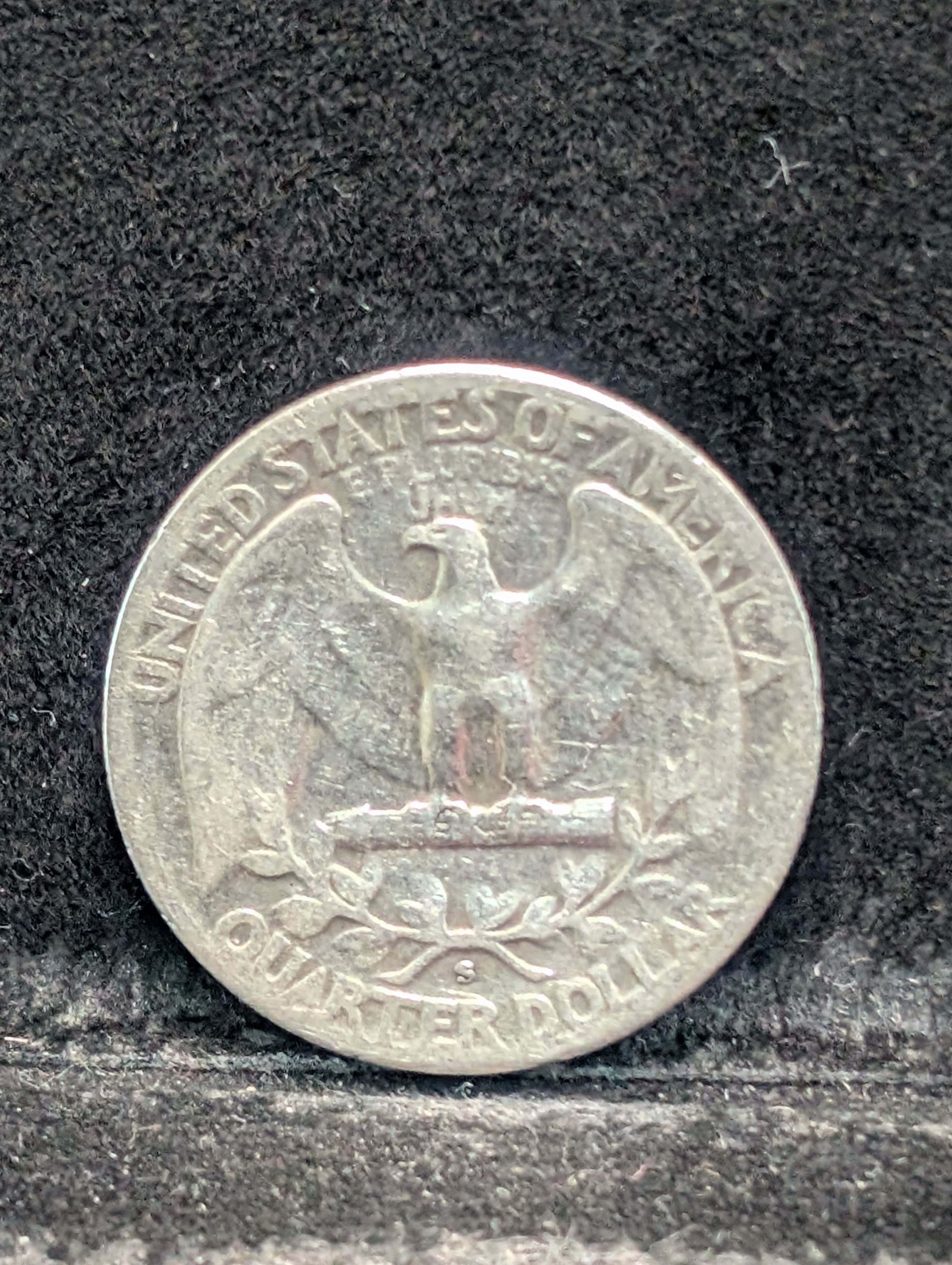 1945-S (WWII ERA) 90% Silver Washington Quarter - 81 Years old