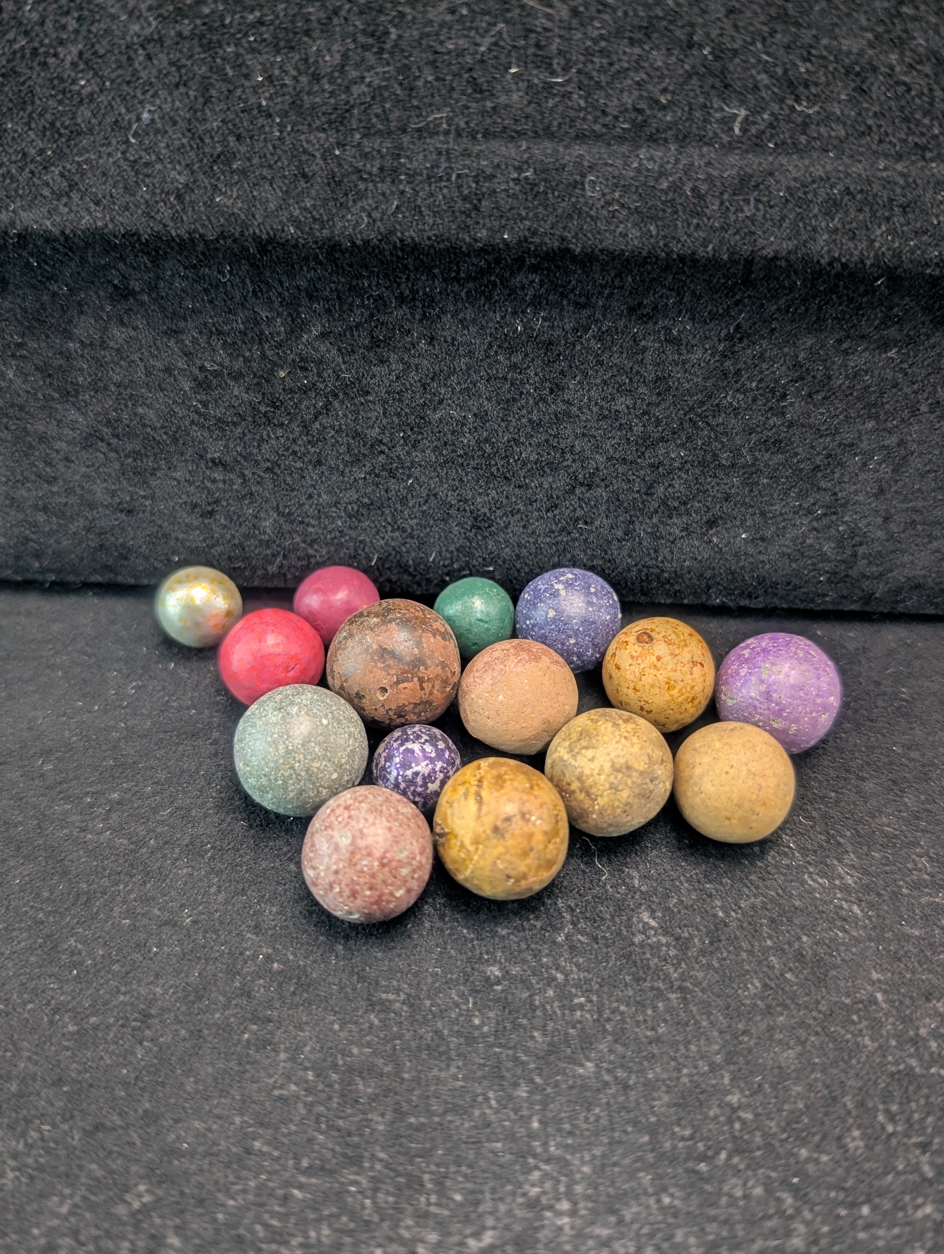 (15) Civil War Era Marbles (1860's)