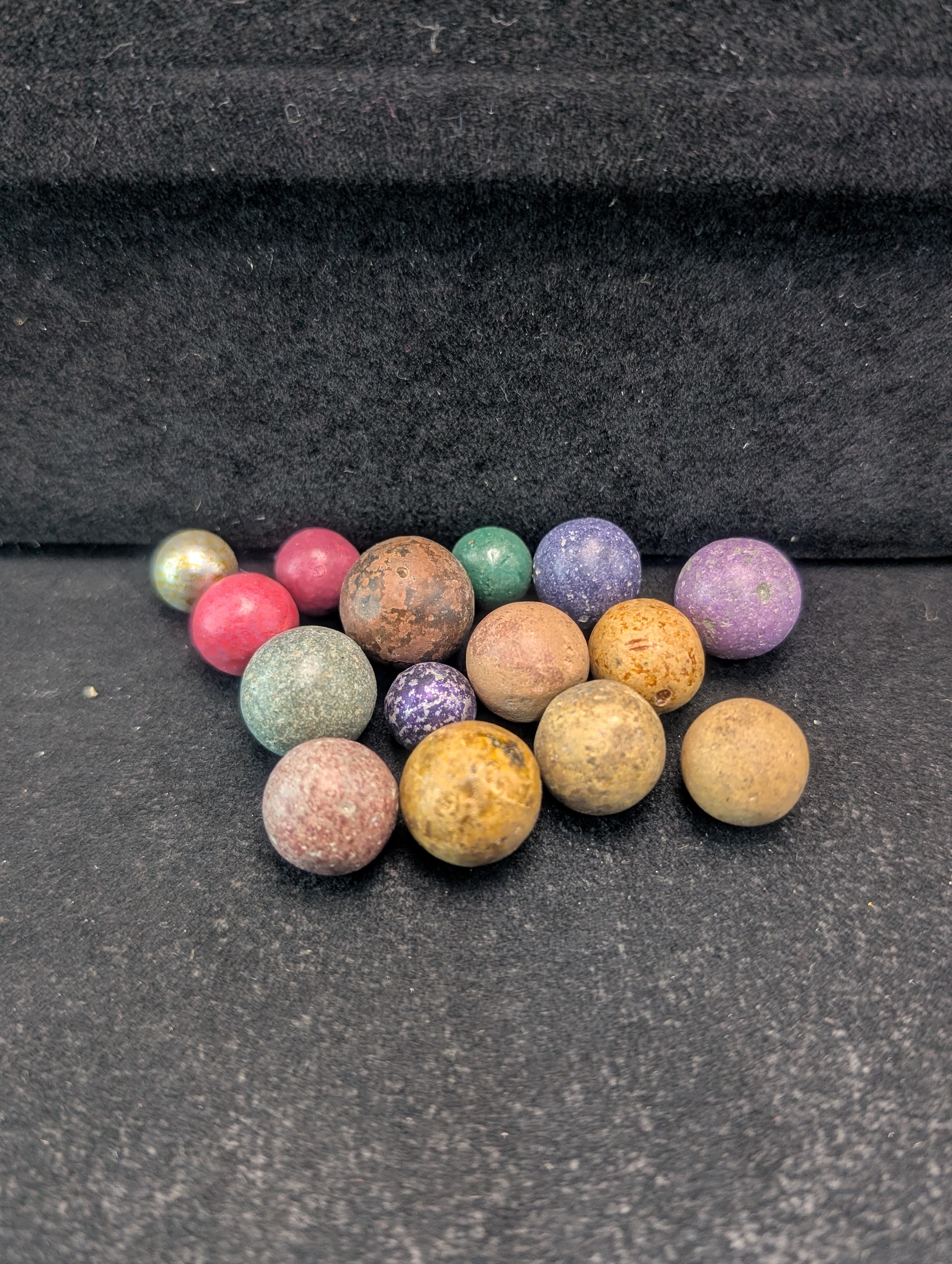 (15) Civil War Era Marbles (1860's)