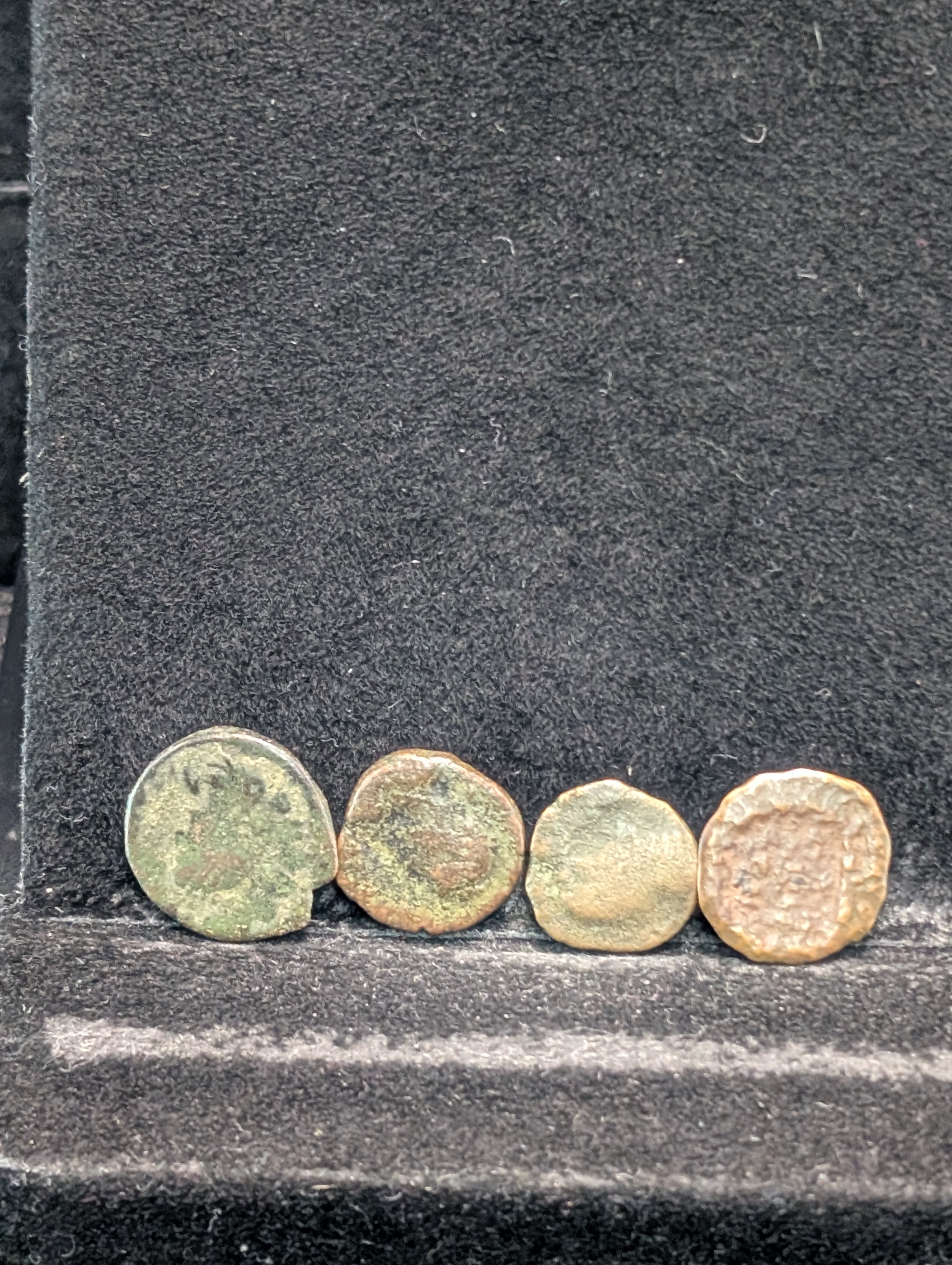 (4) 367-375 AD Ancient Roman Coins - Over 1,600 years old!