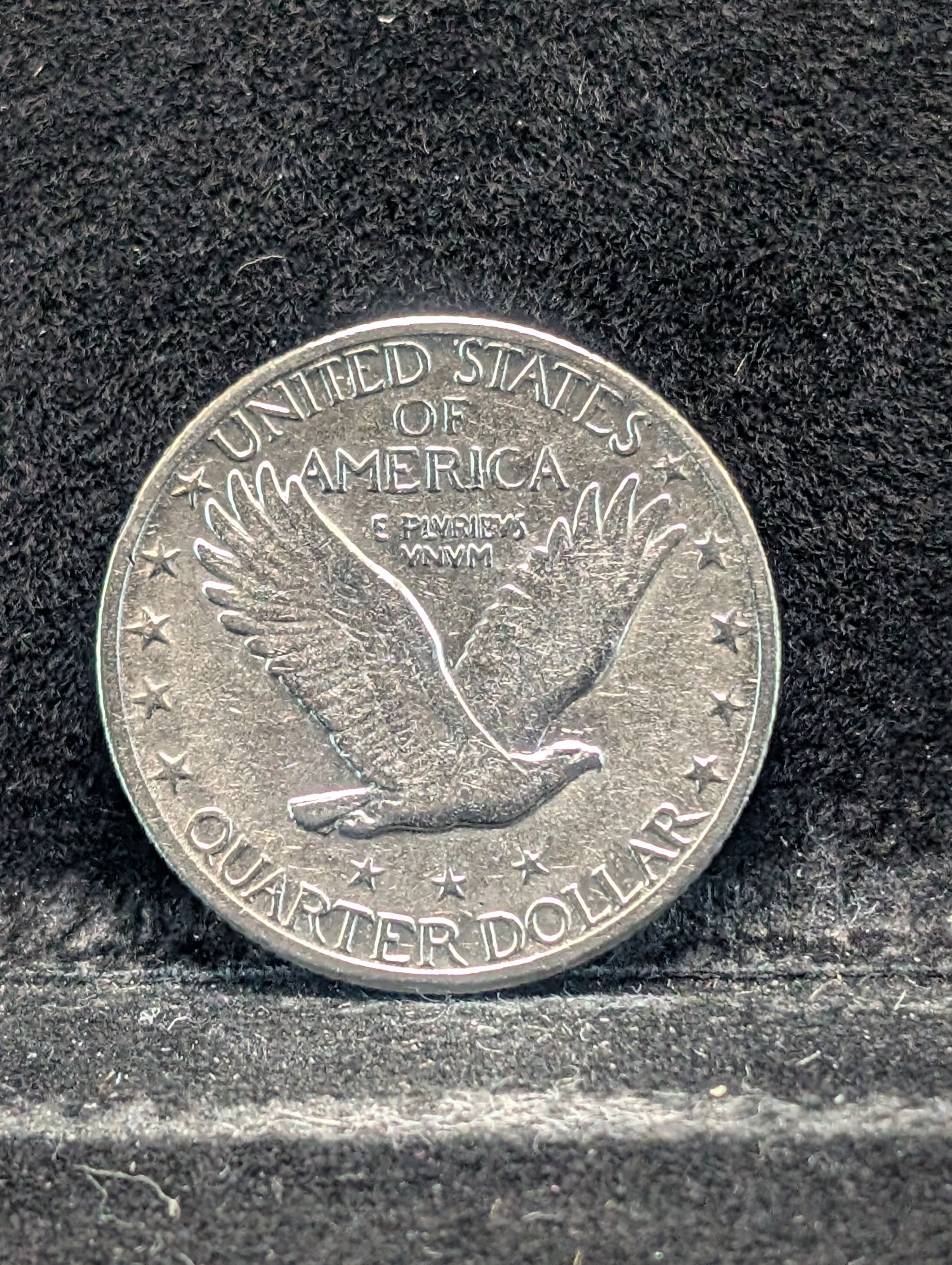1930-P Standing Liberty Quarter, 90% Silver