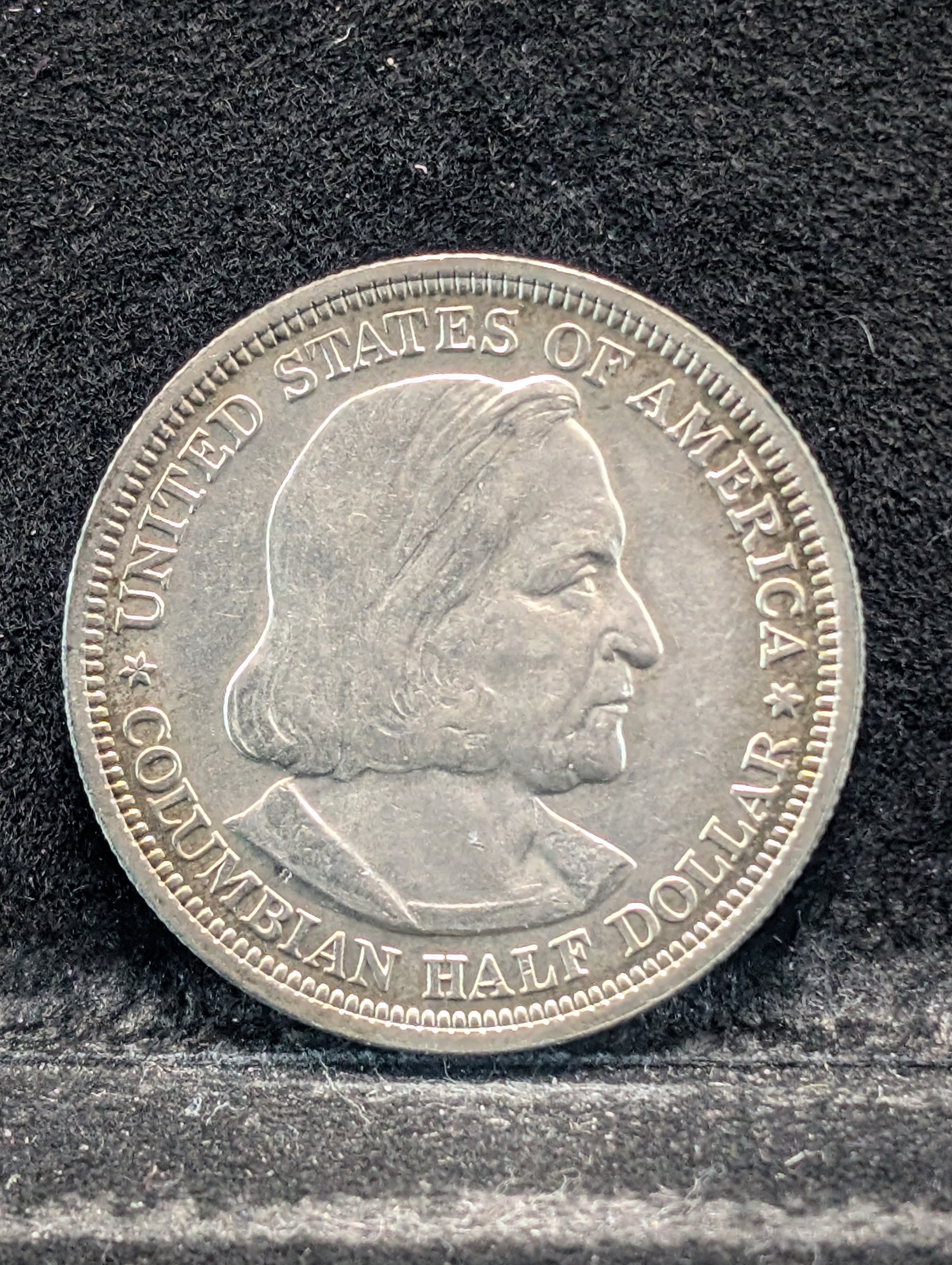 1892 Columbian Exposition Half Dollar, 90% Silver