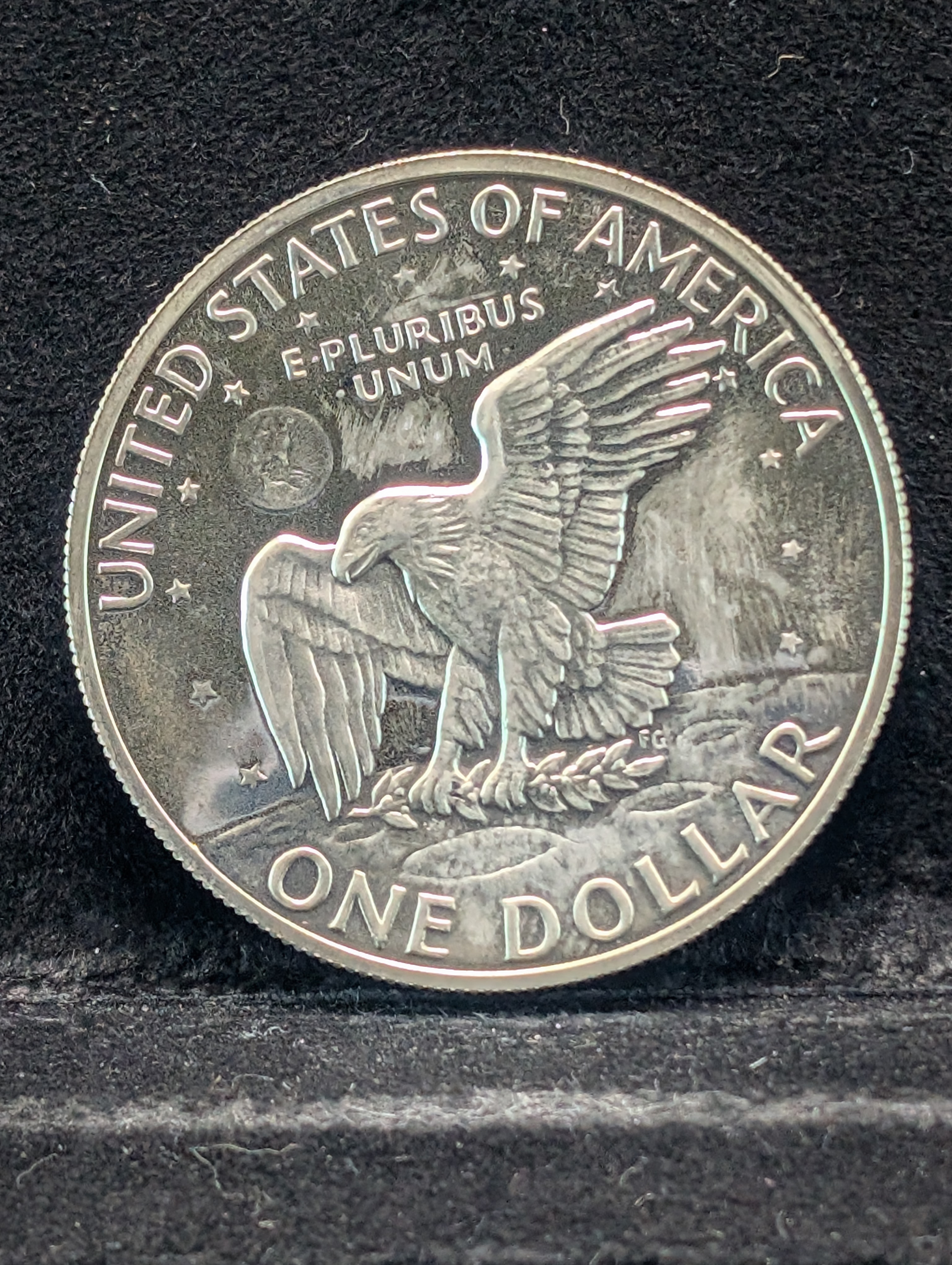 1972-S Eisenhower One Dollar, 40% Silver Proof