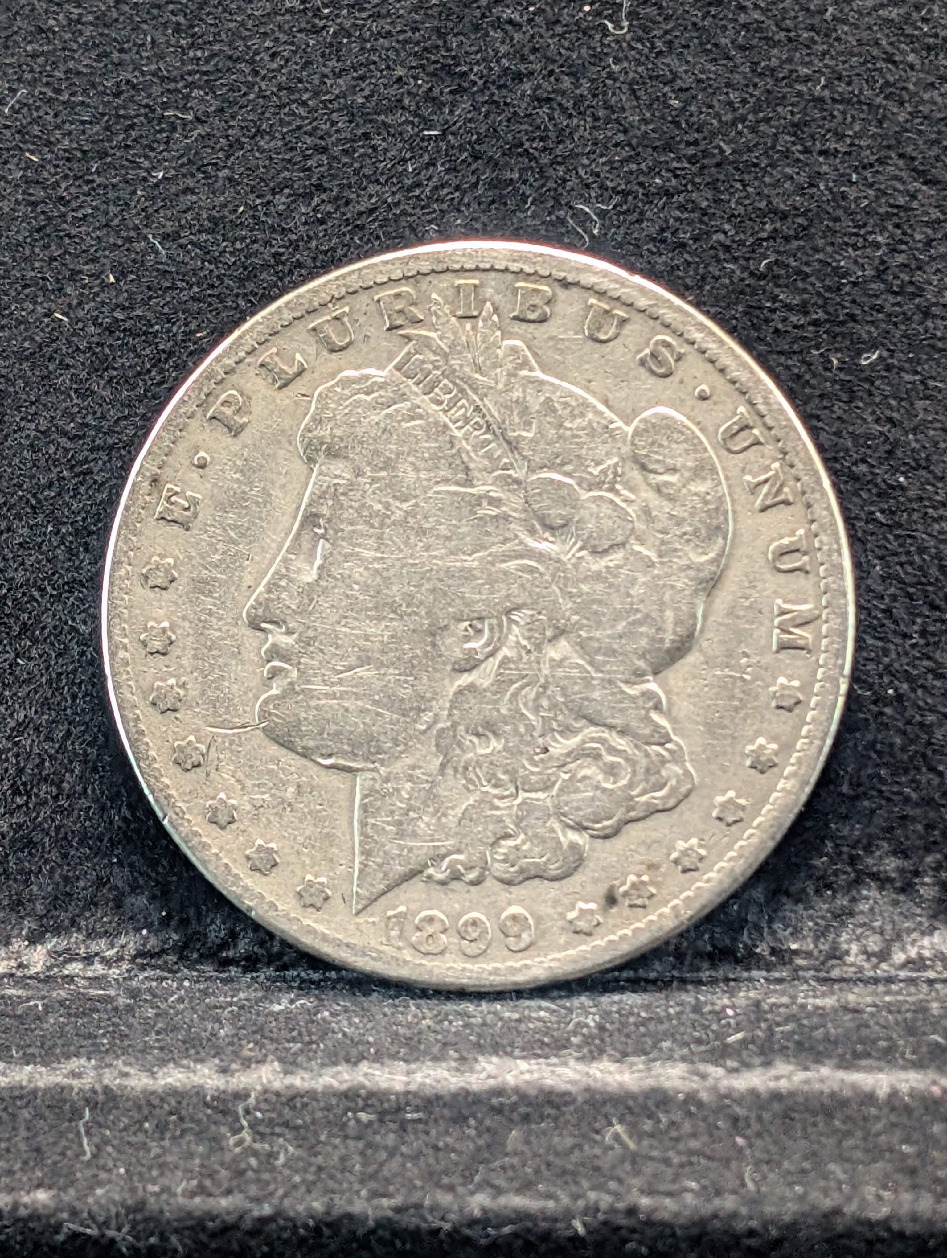 1899-P Morgan Dollar, 90% Silver - Rare Key Date!!