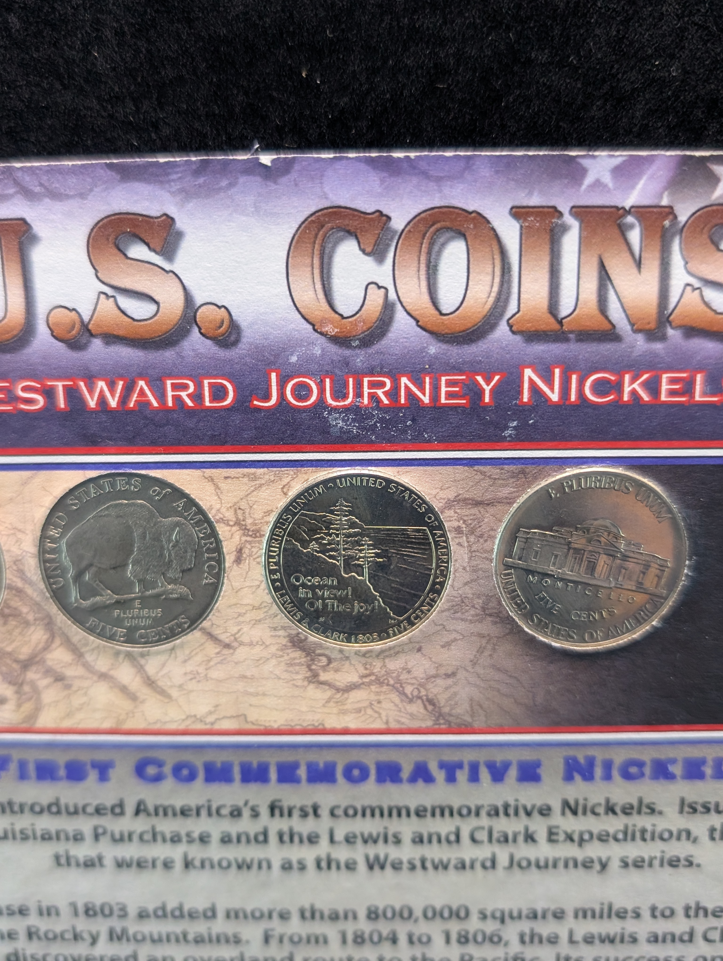 2004-2006 Westward Journey Jefferson Nickels, Key U.S. Coins With COA
