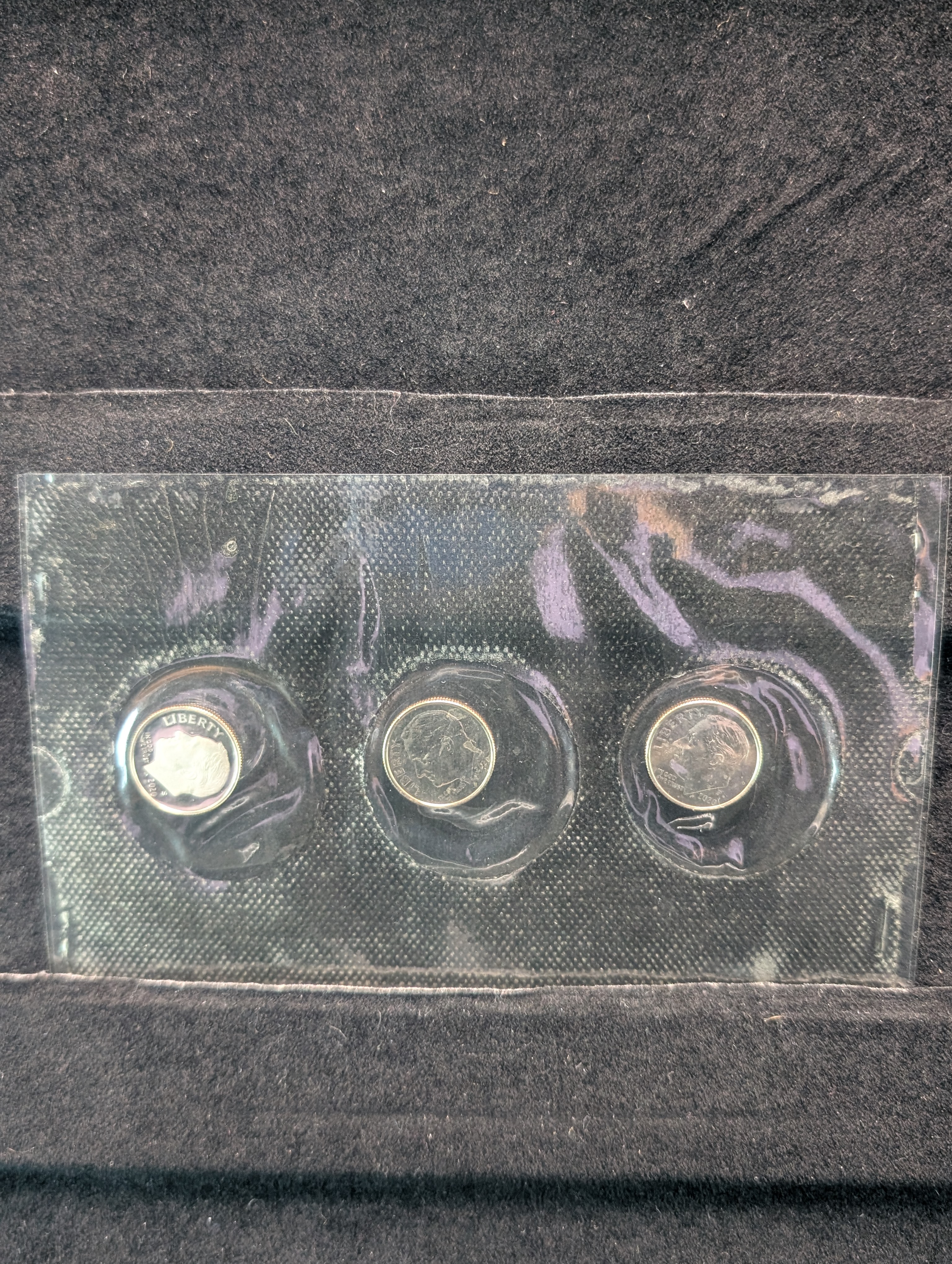 2020-P, 2020-D, & 2020-S Proof Roosevelt Dime Collection In OGP