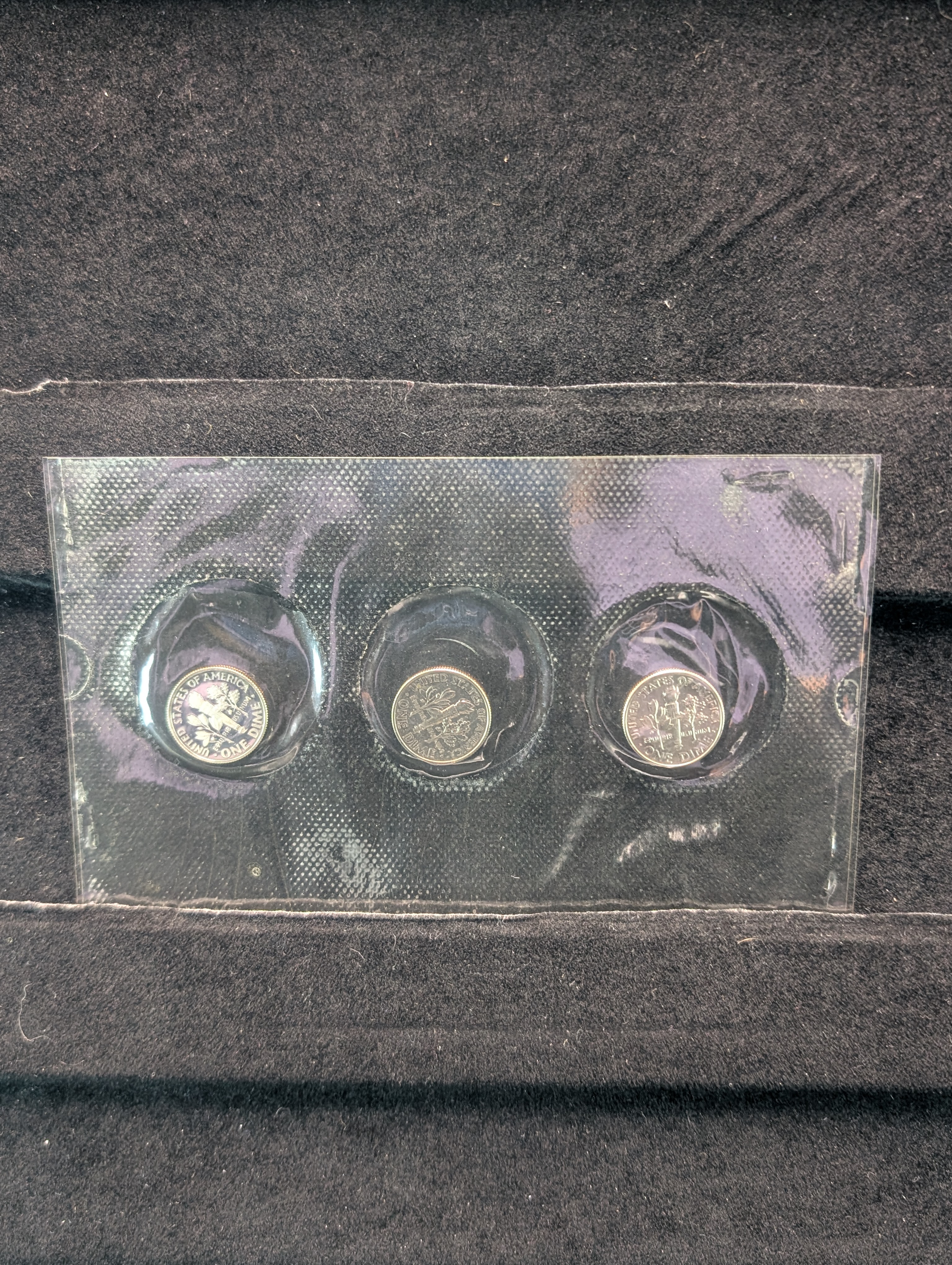 2020-P, 2020-D, & 2020-S Proof Roosevelt Dime Collection In OGP