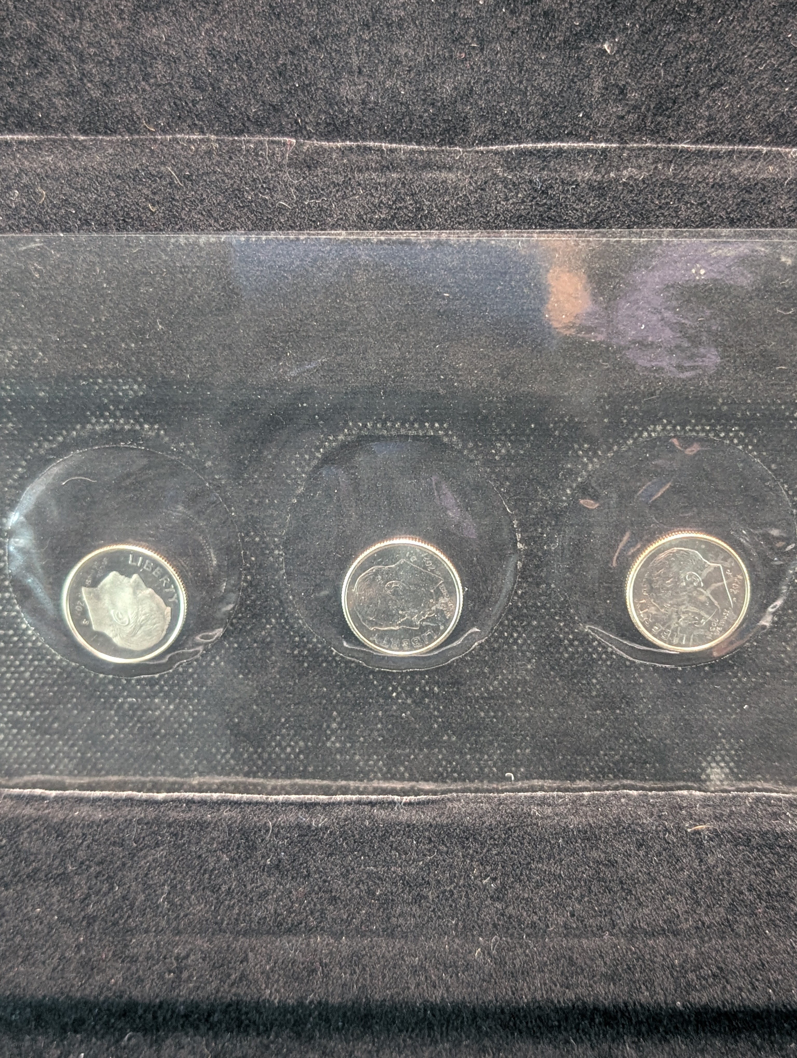 2021-P, 2021-D, & 2021-S Proof Roosevelt Dime Collection In OGP