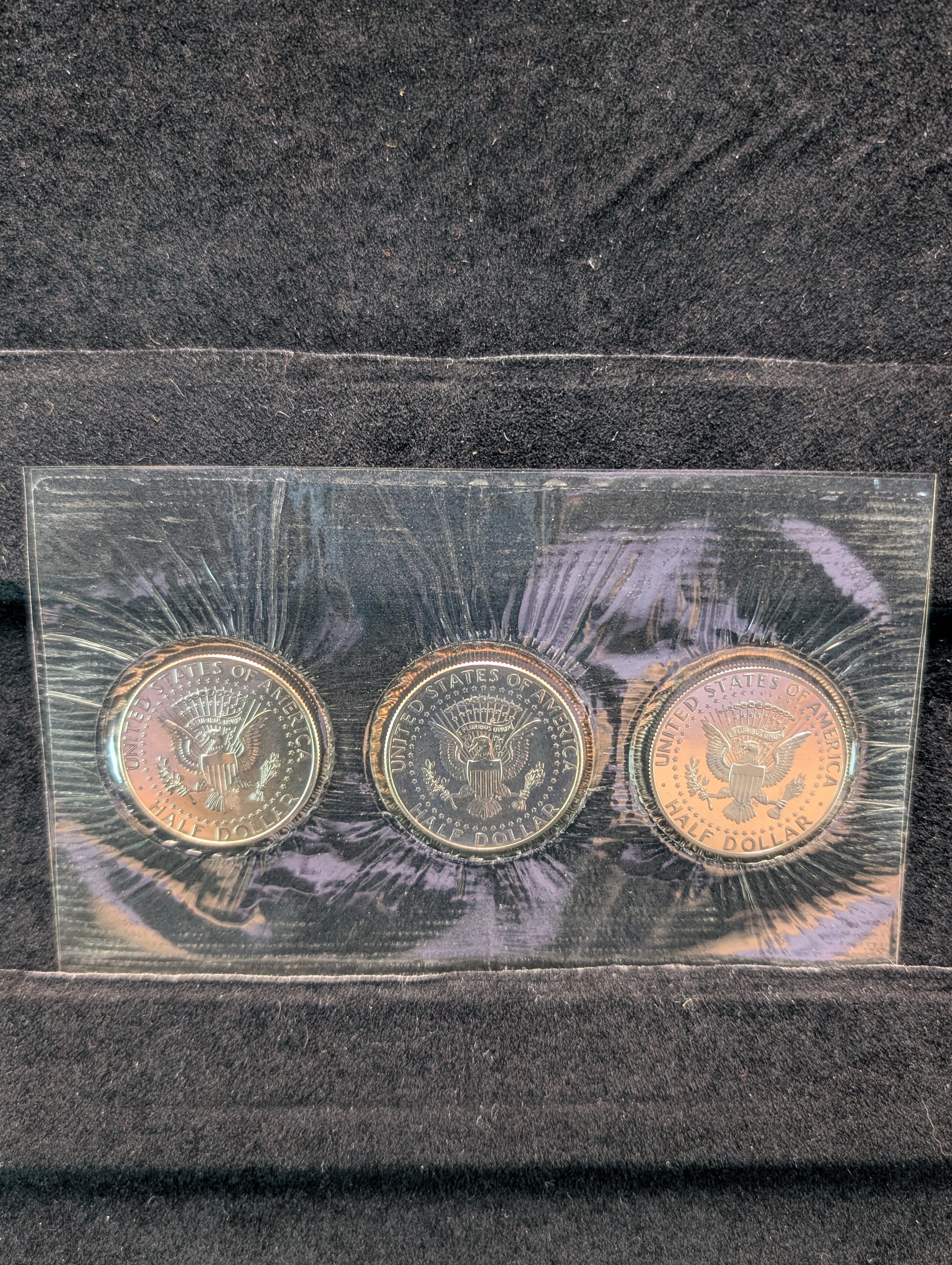 2020-P, 2020-D, & 2020-S Kennedy Half Dollar Collection In OGP