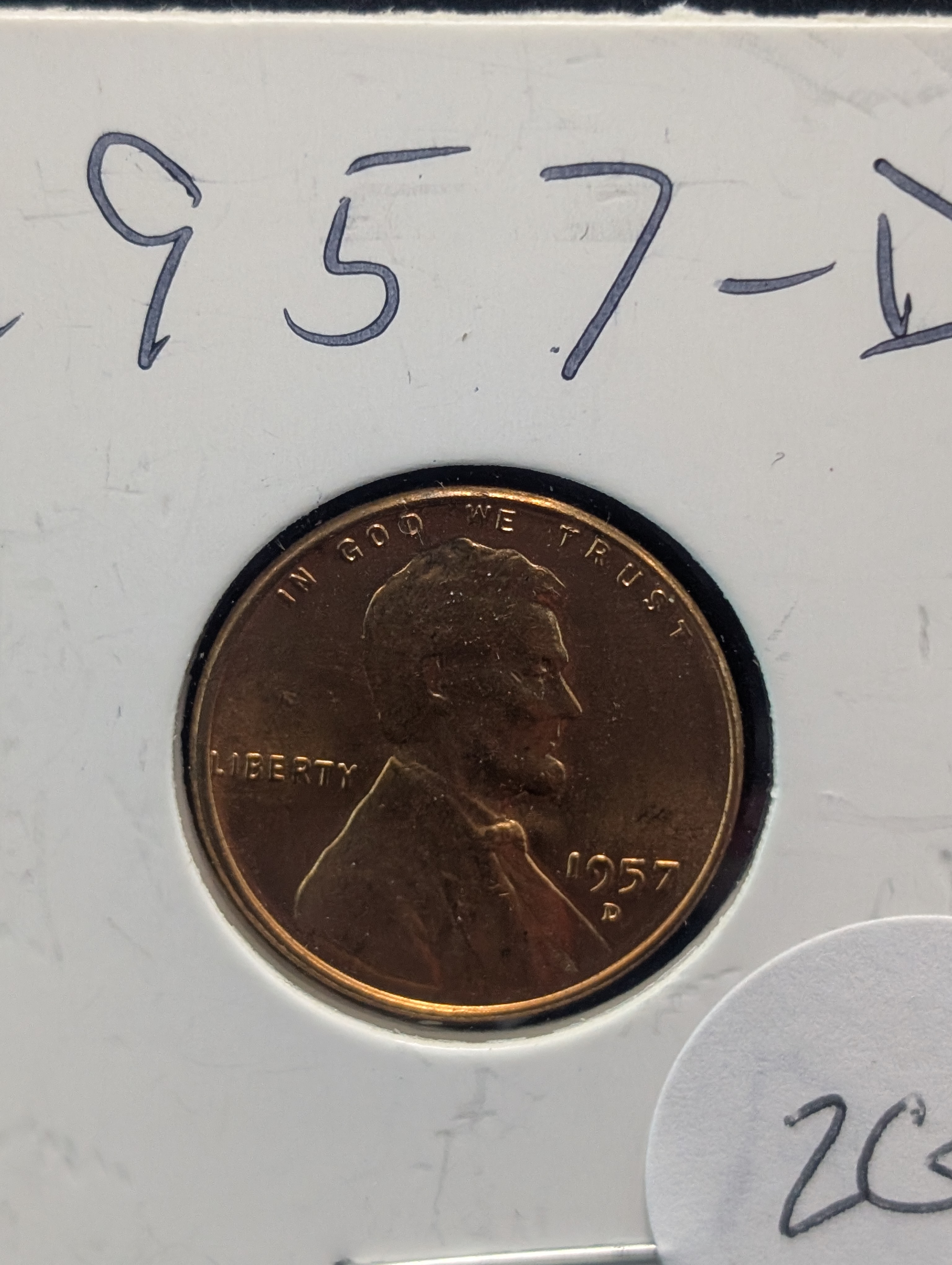 1957-D & 1958-D Lincoln Wheat Cents
