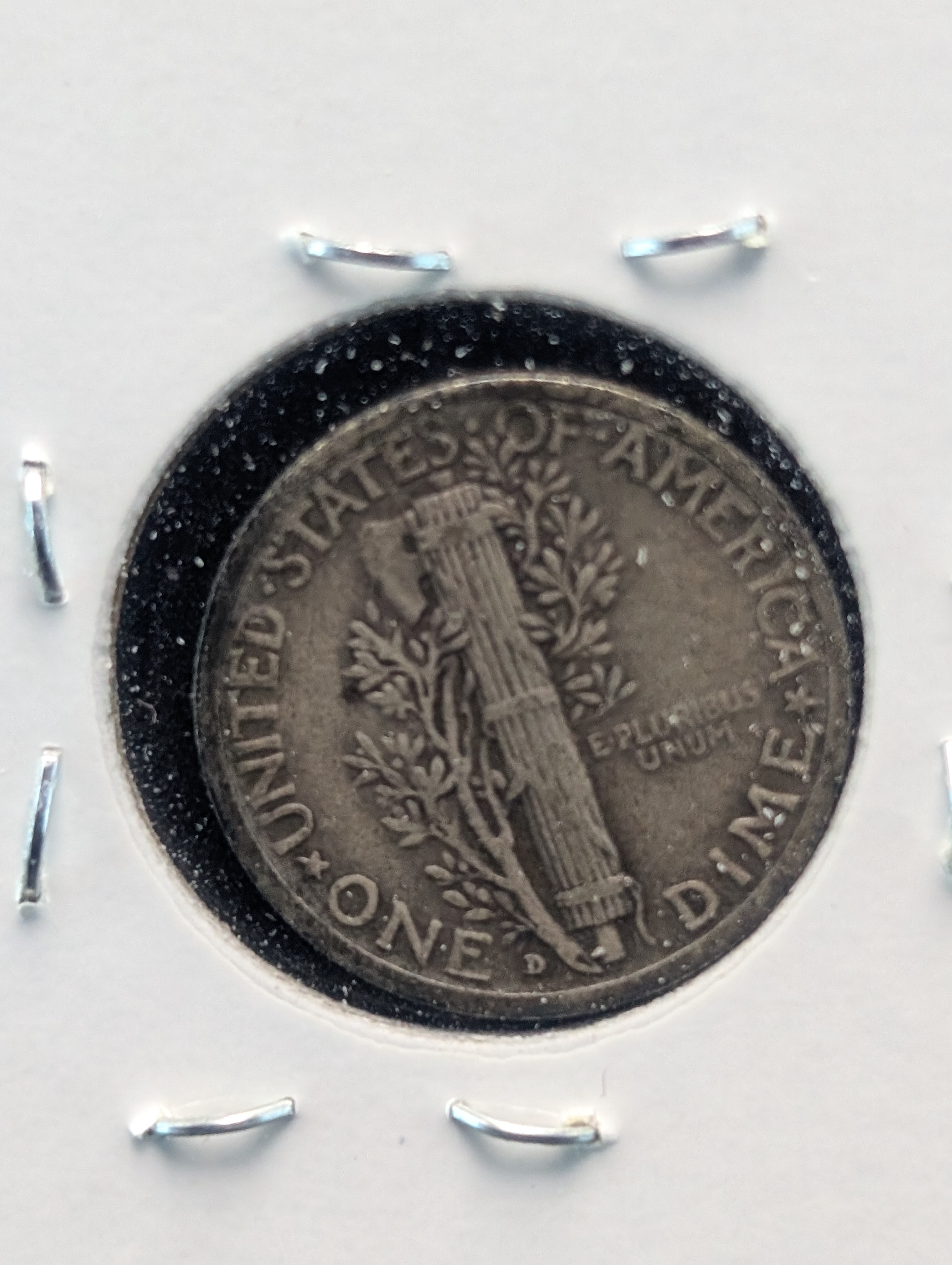 1931-D Mercury 90% Silver Dime - Semi Key Date
