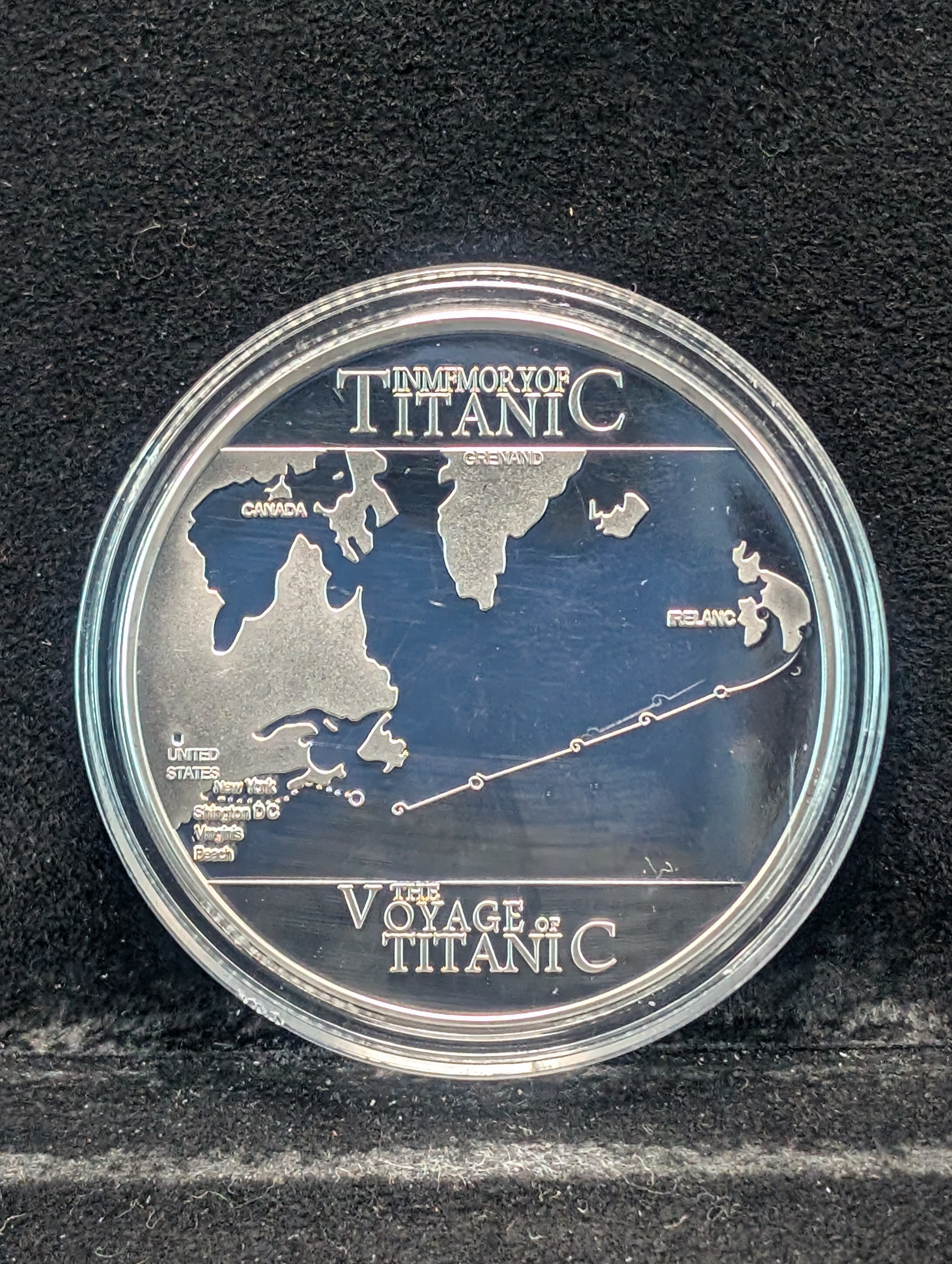 Titanic Round in Capsule