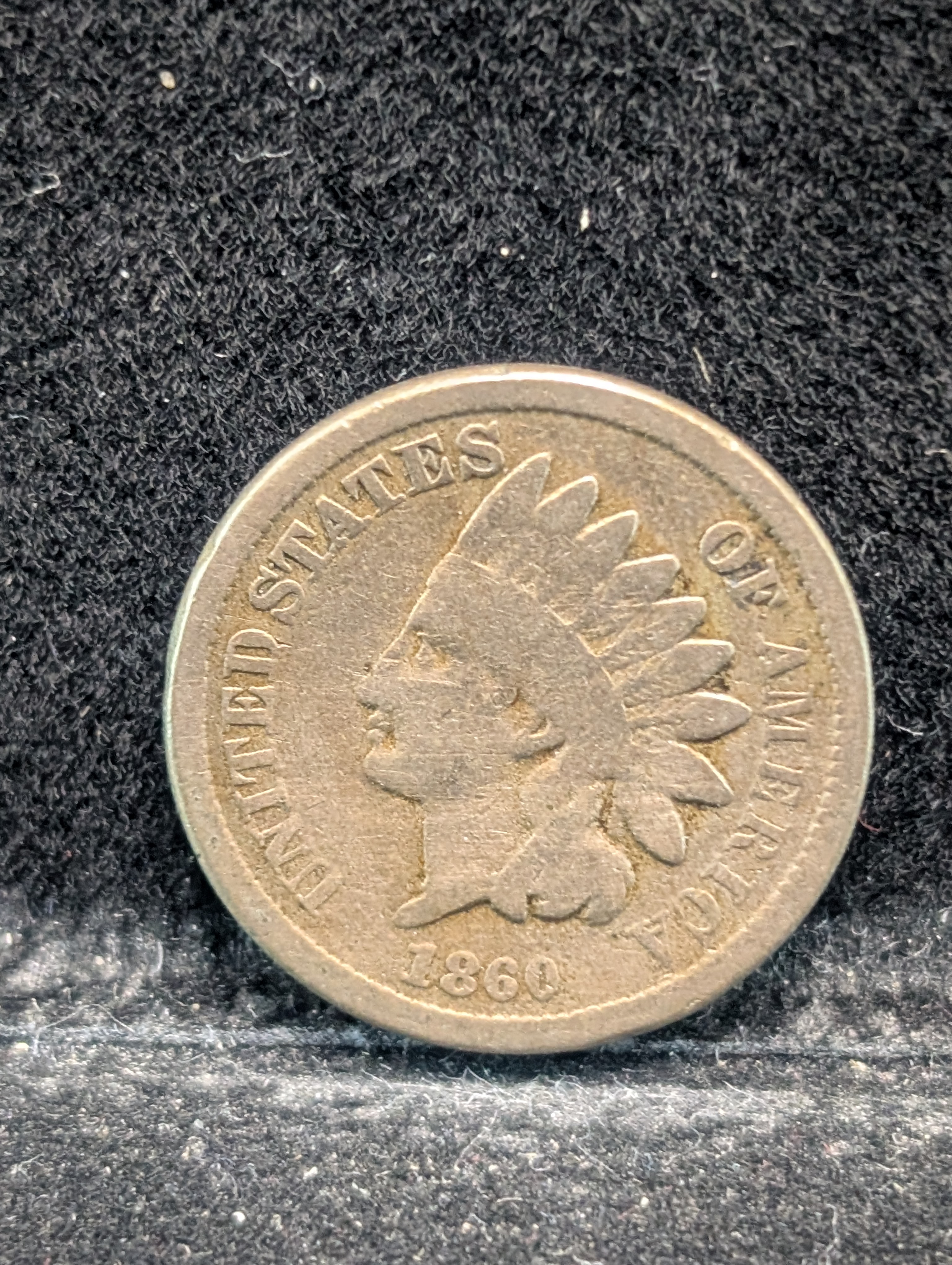 1860 Indian Head Cent - 2nd Year - Better Date