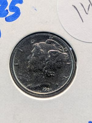 1925-D Mercury 90% Silver Dime Condition PLEASE NOTE Some coins may have a grade on the package 