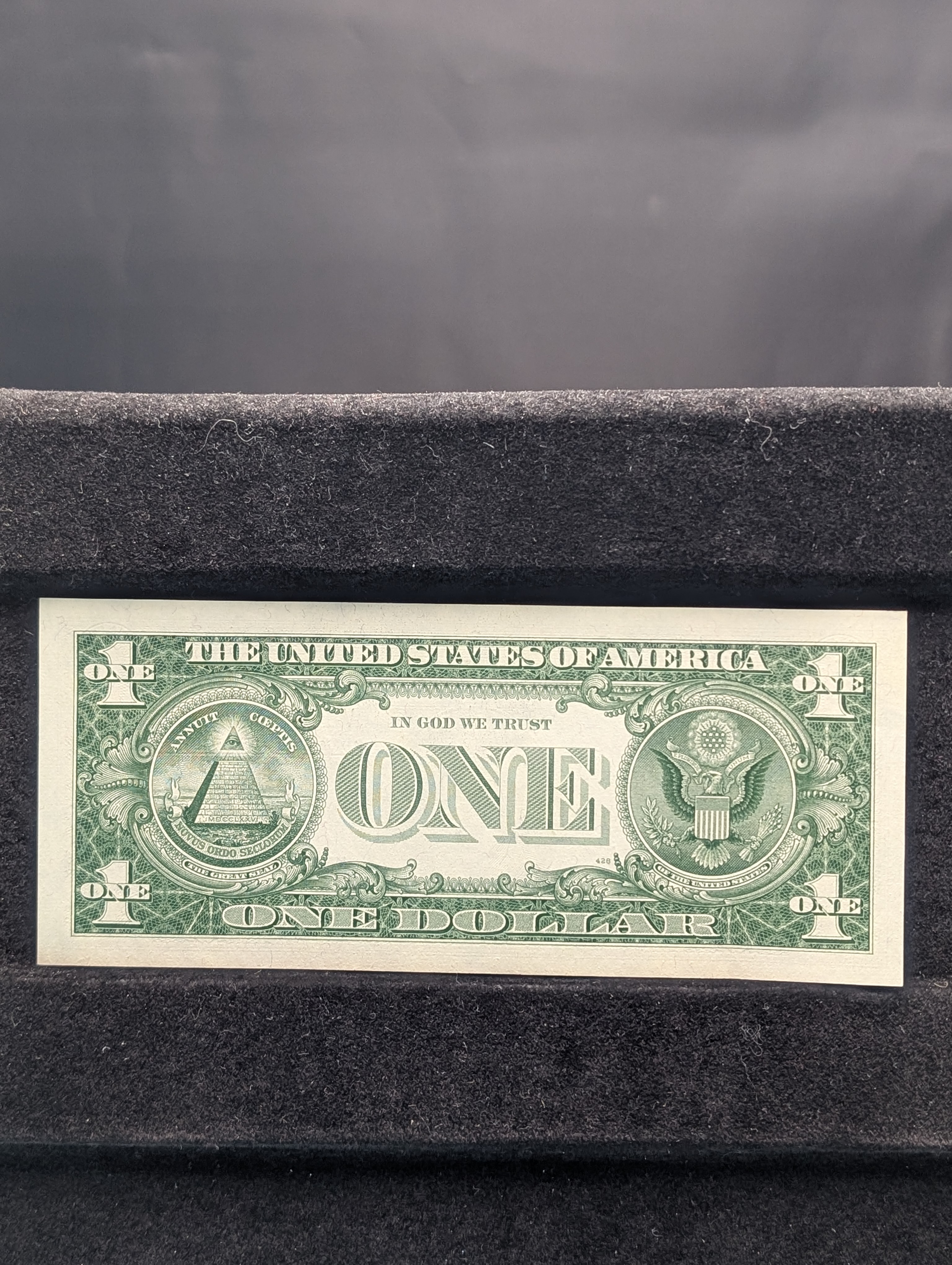 1957-B Series CRISP Blue Seal $1 Silver Certificate