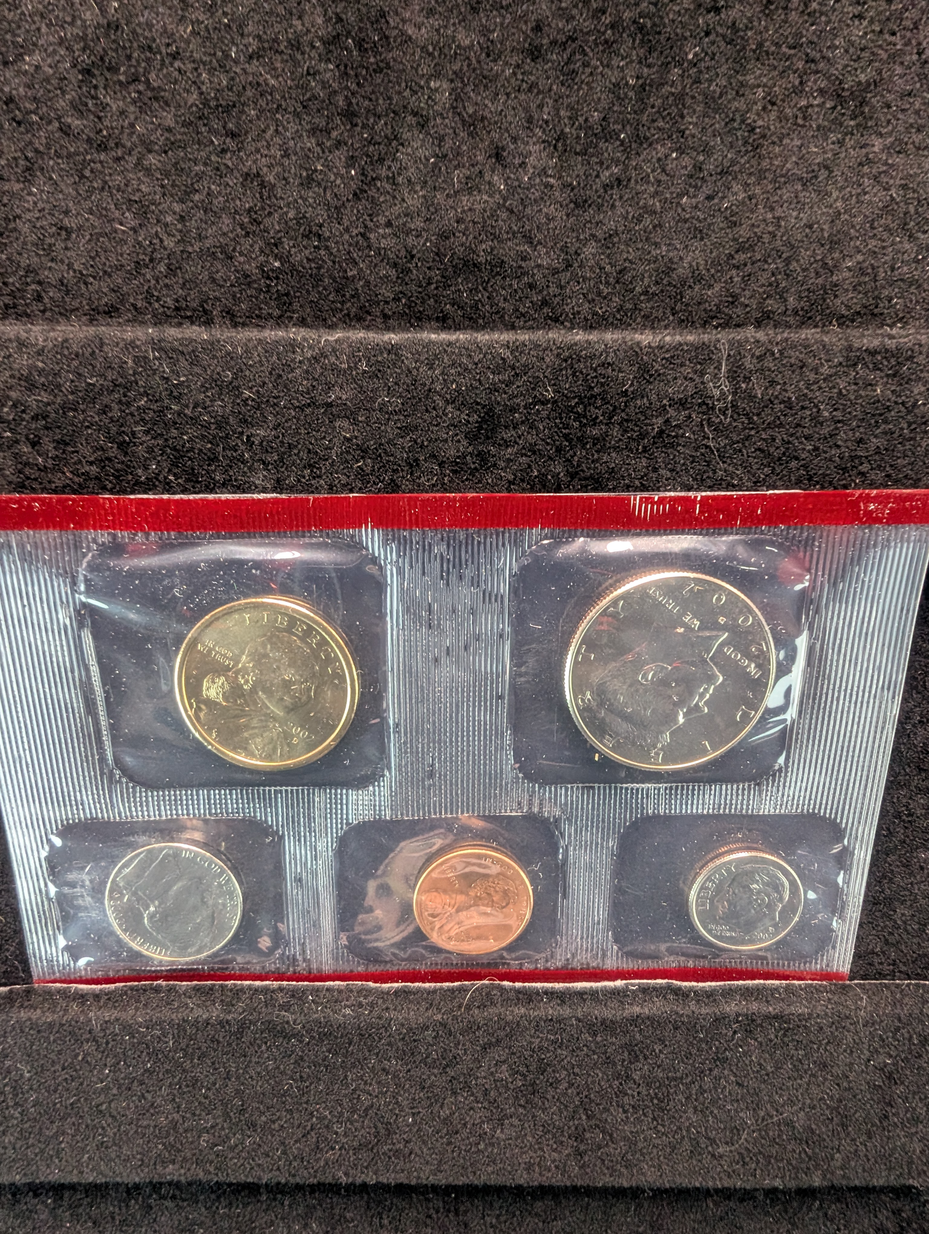 2002-D US Mint Uncirculated Denver Mint Coin Set. OGP - 10 Coin Set