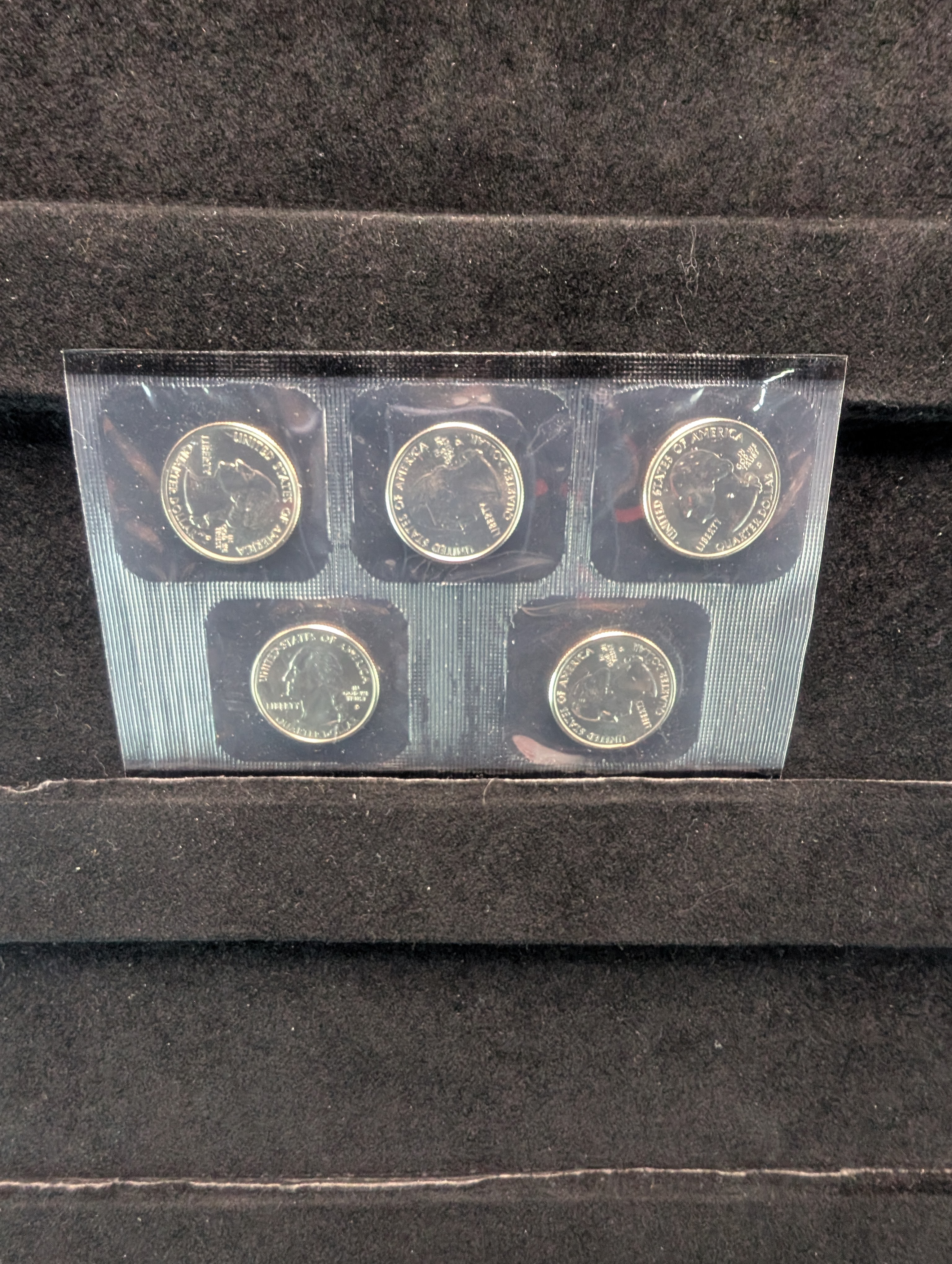 2002-D US Mint Uncirculated Denver Mint Coin Set. OGP - 10 Coin Set