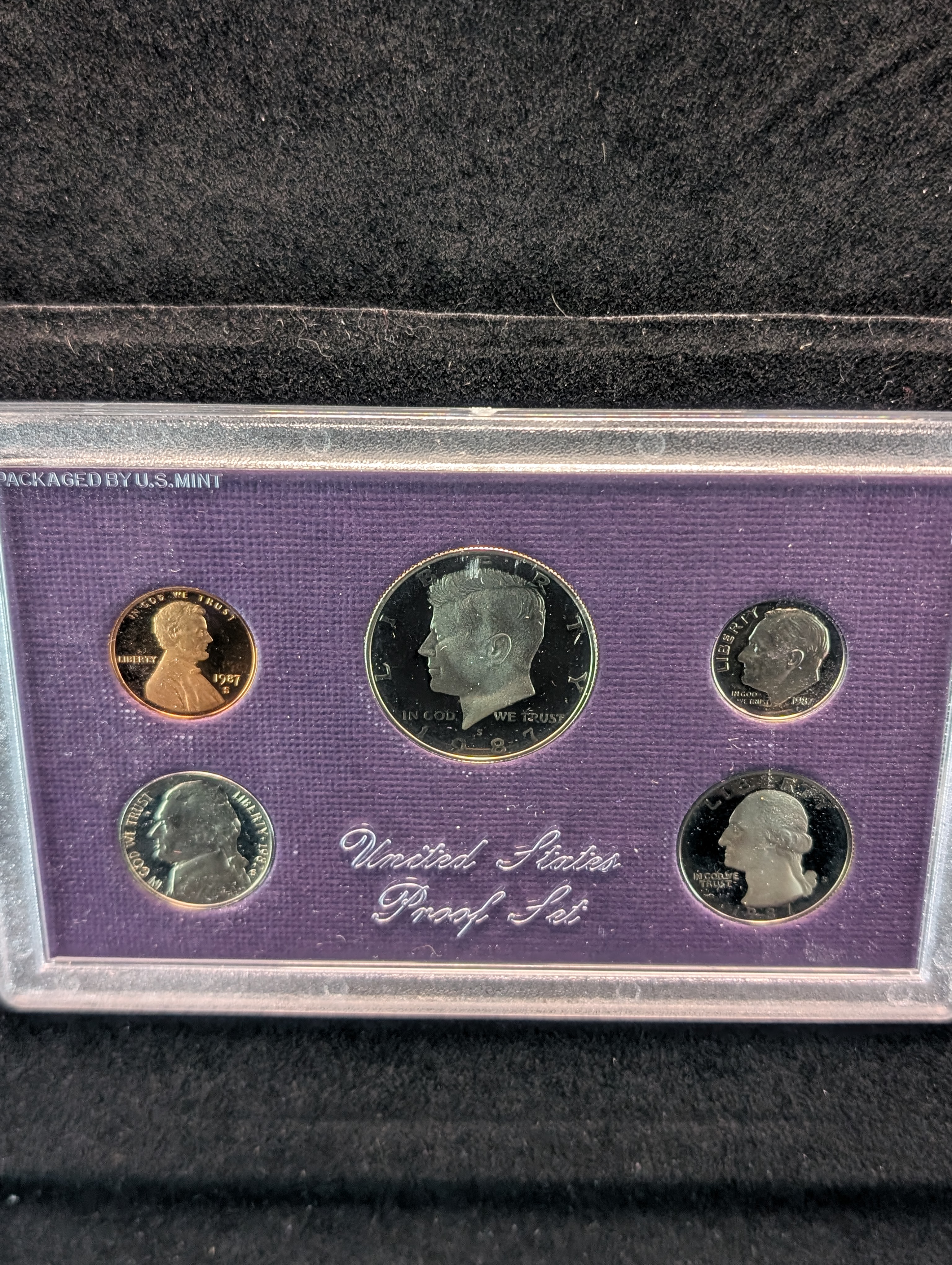1987-S US Mint Proof Set, OGP
