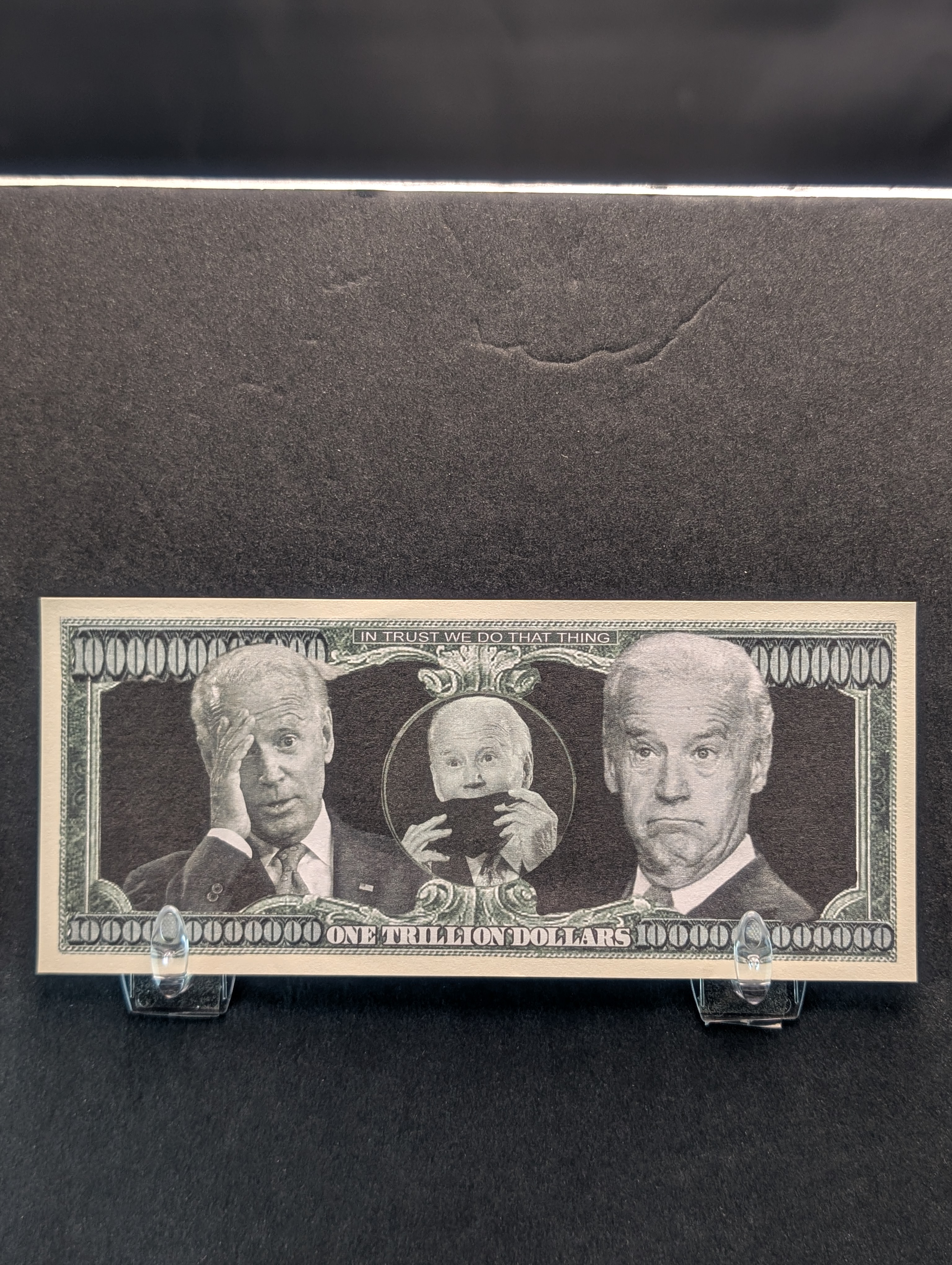 Joe Biden 1 Trillion Dollar Novelty Note