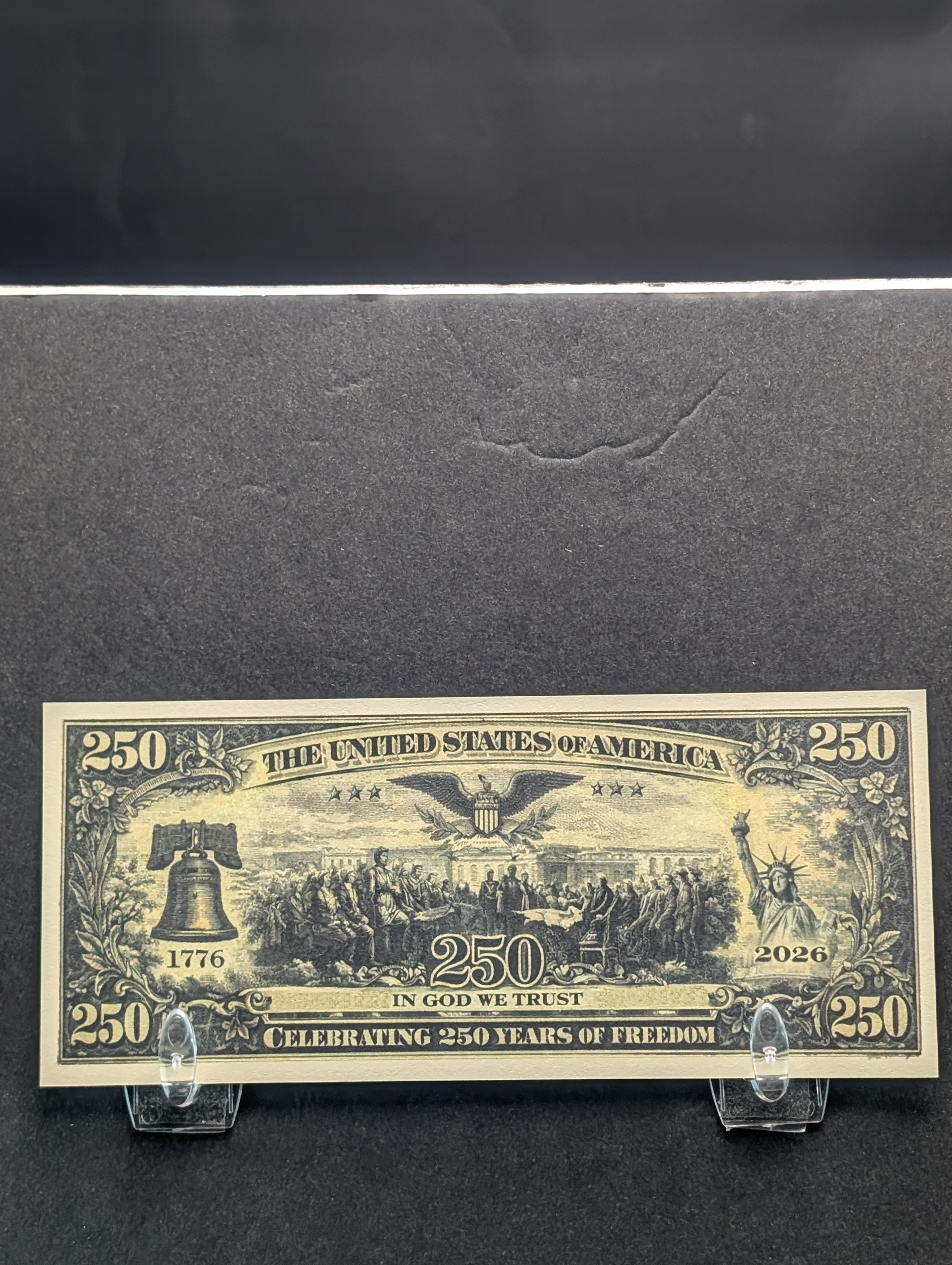 US Semiquincentennial $250 Novelty Note