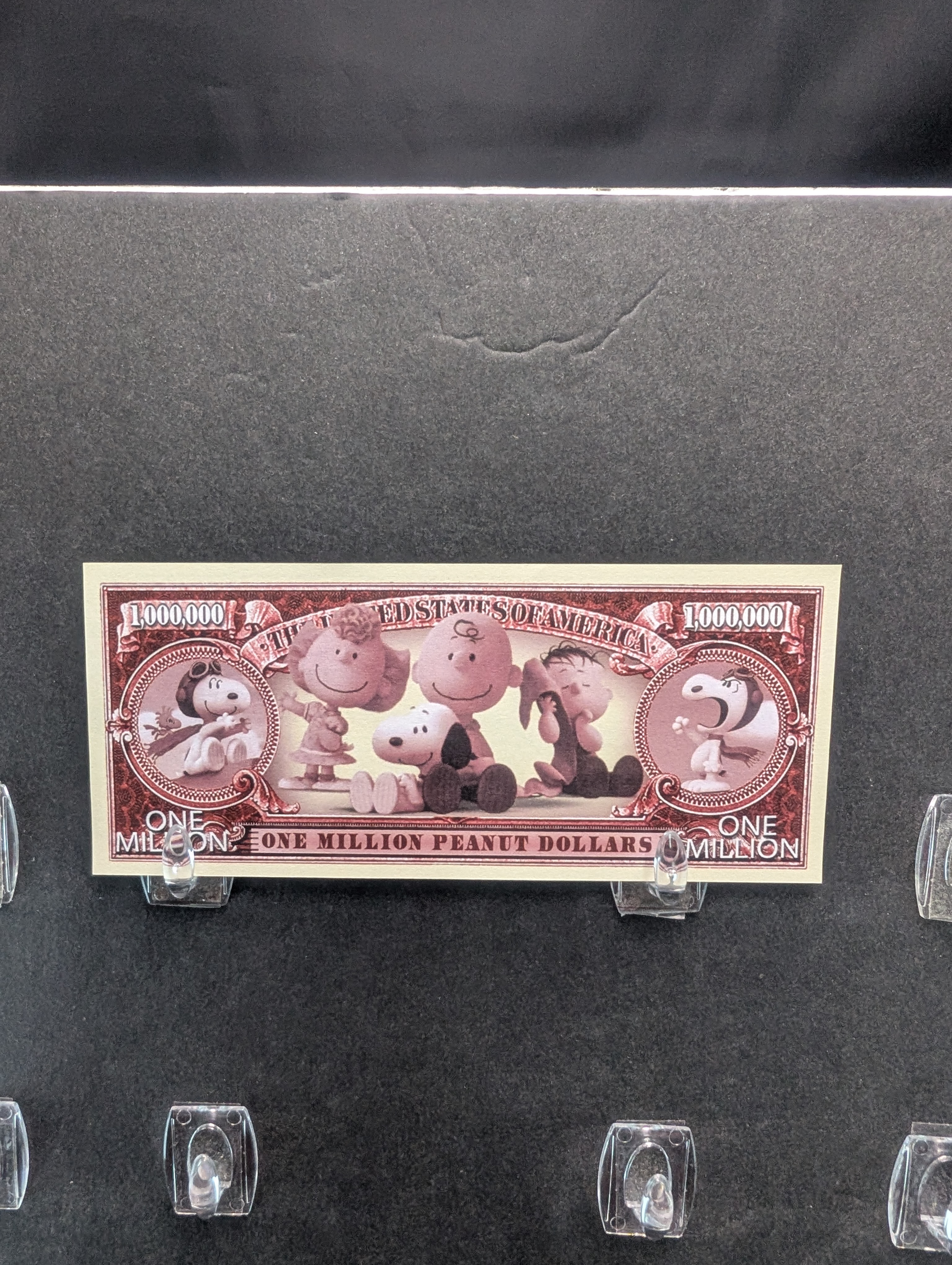 Peanuts Snoopy 1 Million Dollar Novelty Note
