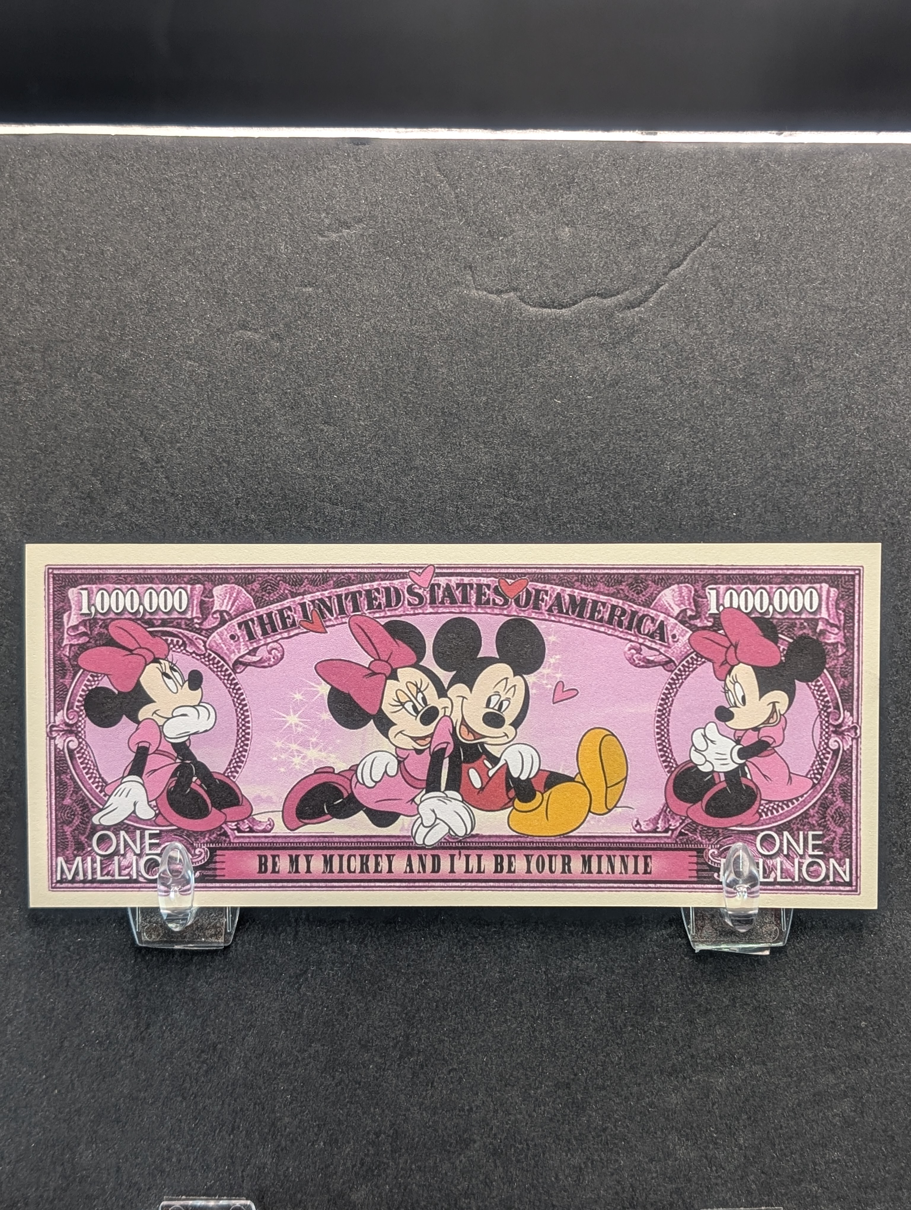 Disney Minnie Mouse 1 Million Dollar Novelty Note
