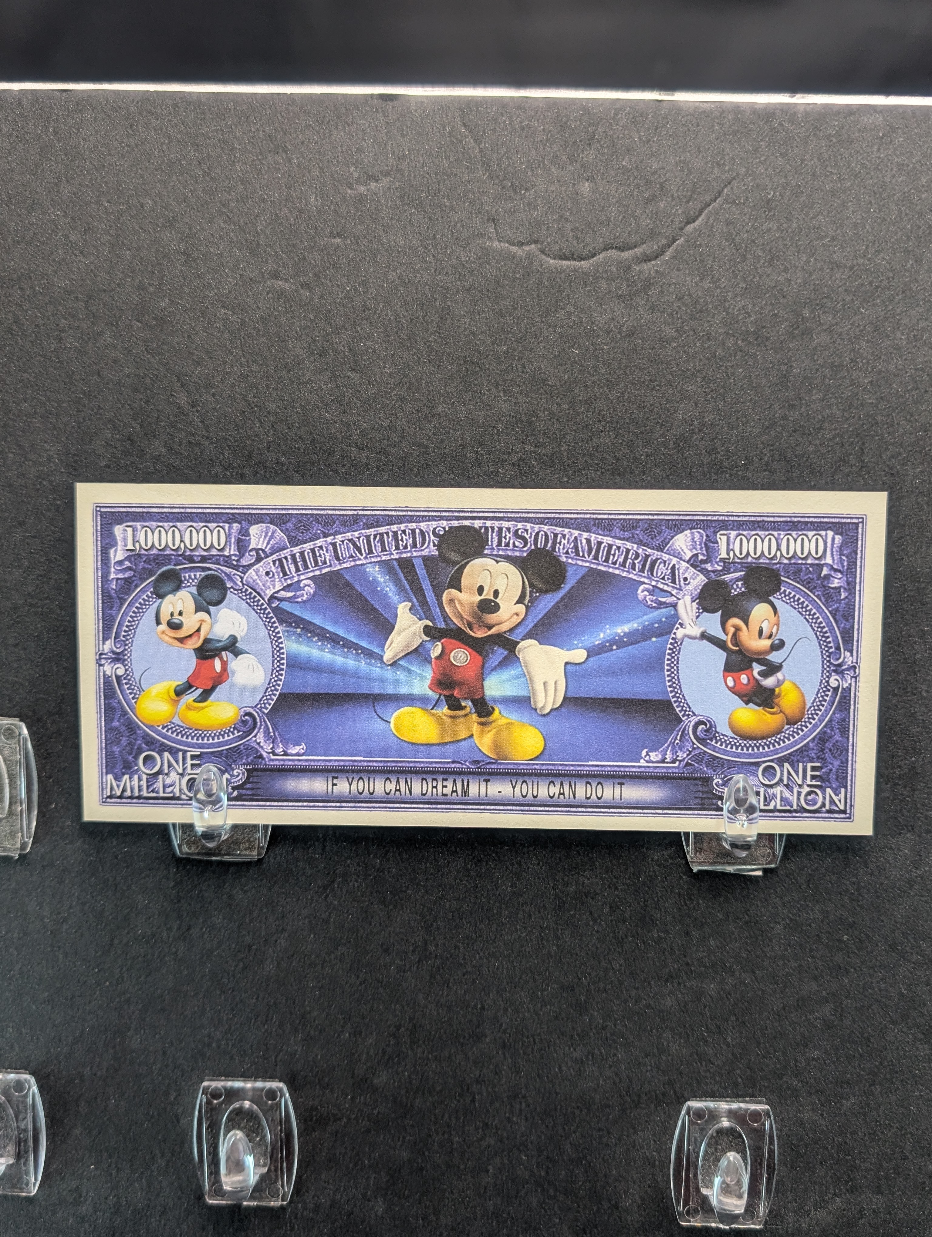 Disney Mickey Mouse 1 Million Dollar Novelty Note
