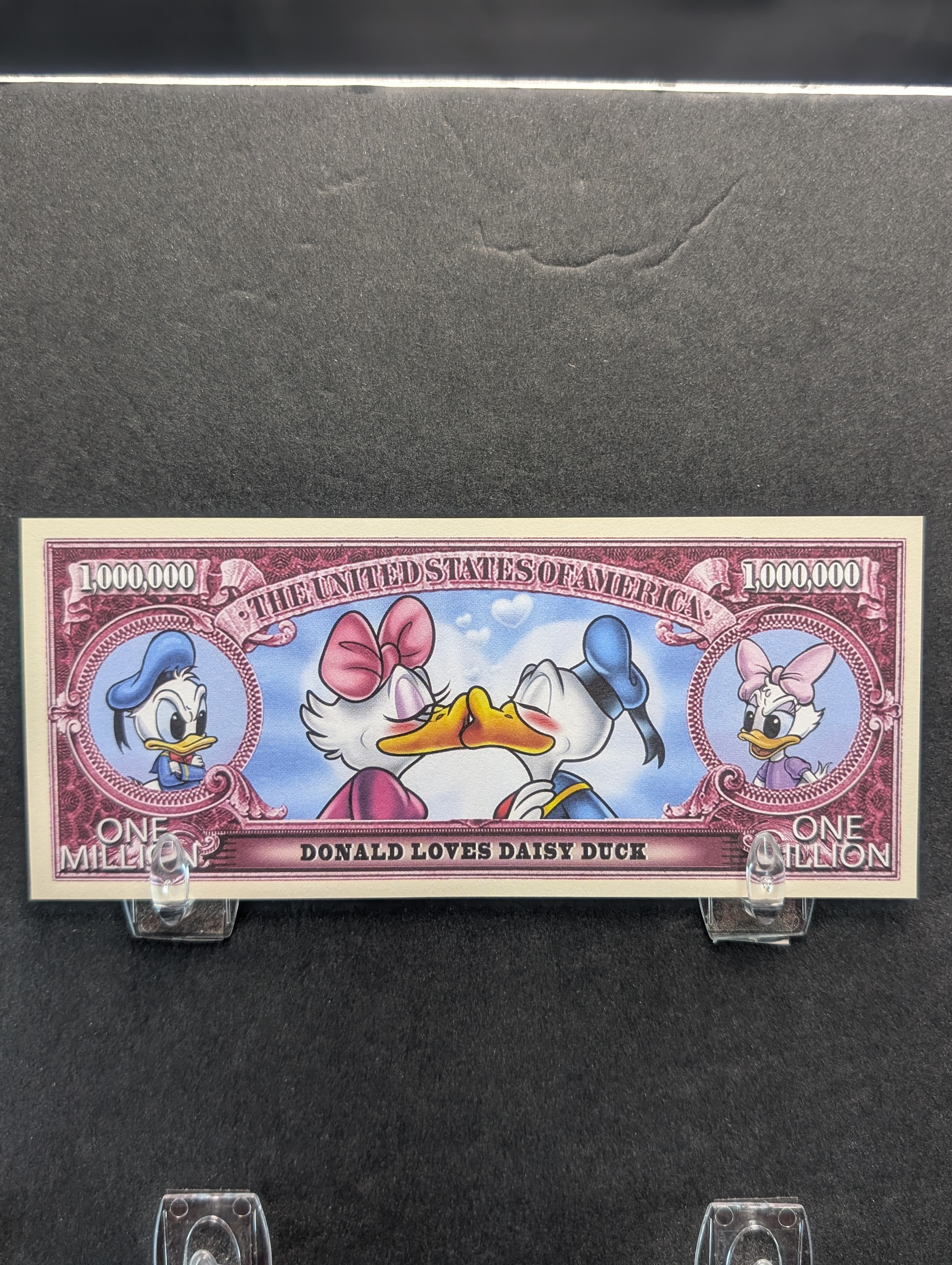 Disney Daisy Duck 1 Million Dollar Novelty Note