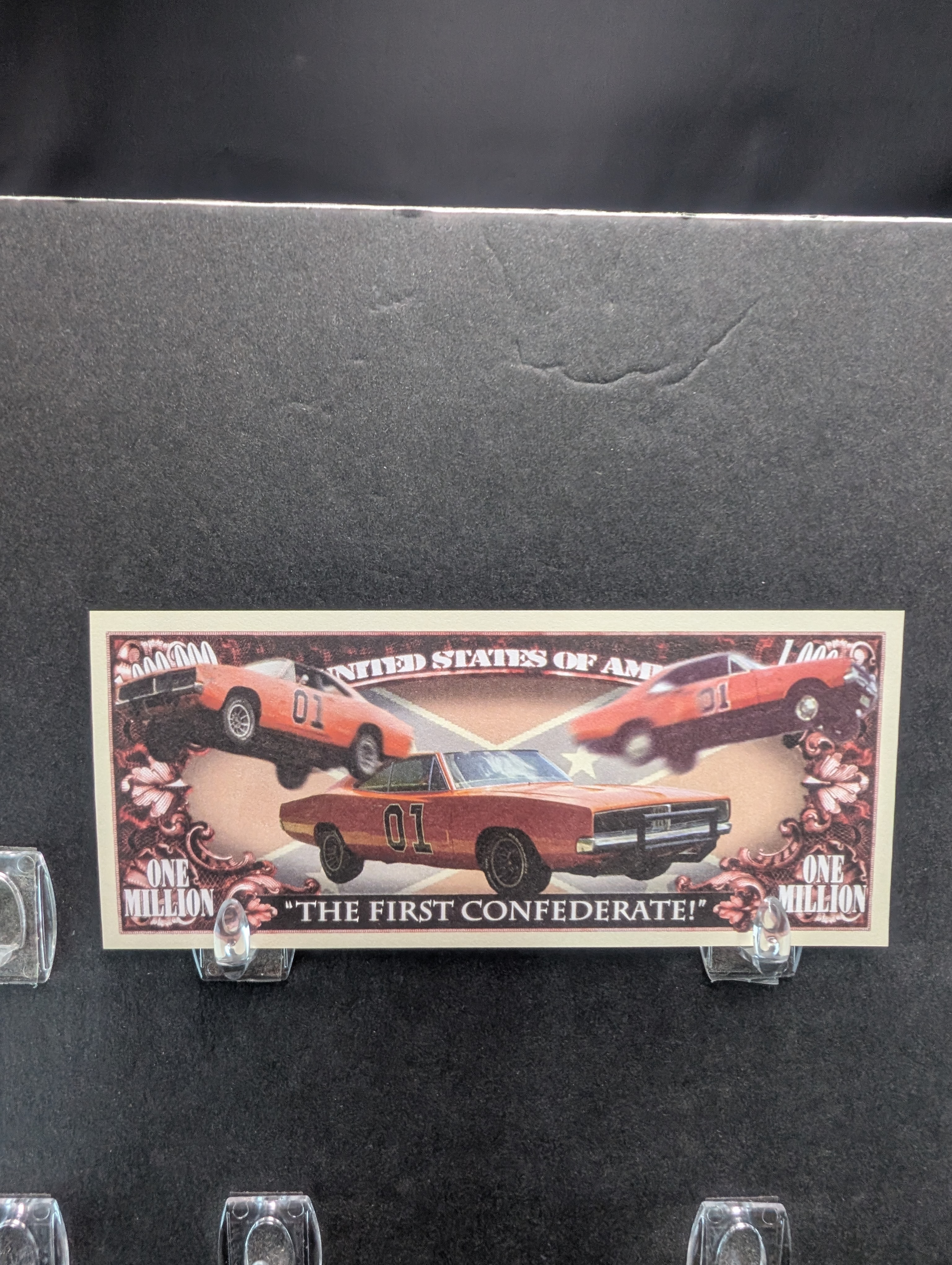 The Dukes Of Hazzard General Lee 1 Million Dollar Novelty Note