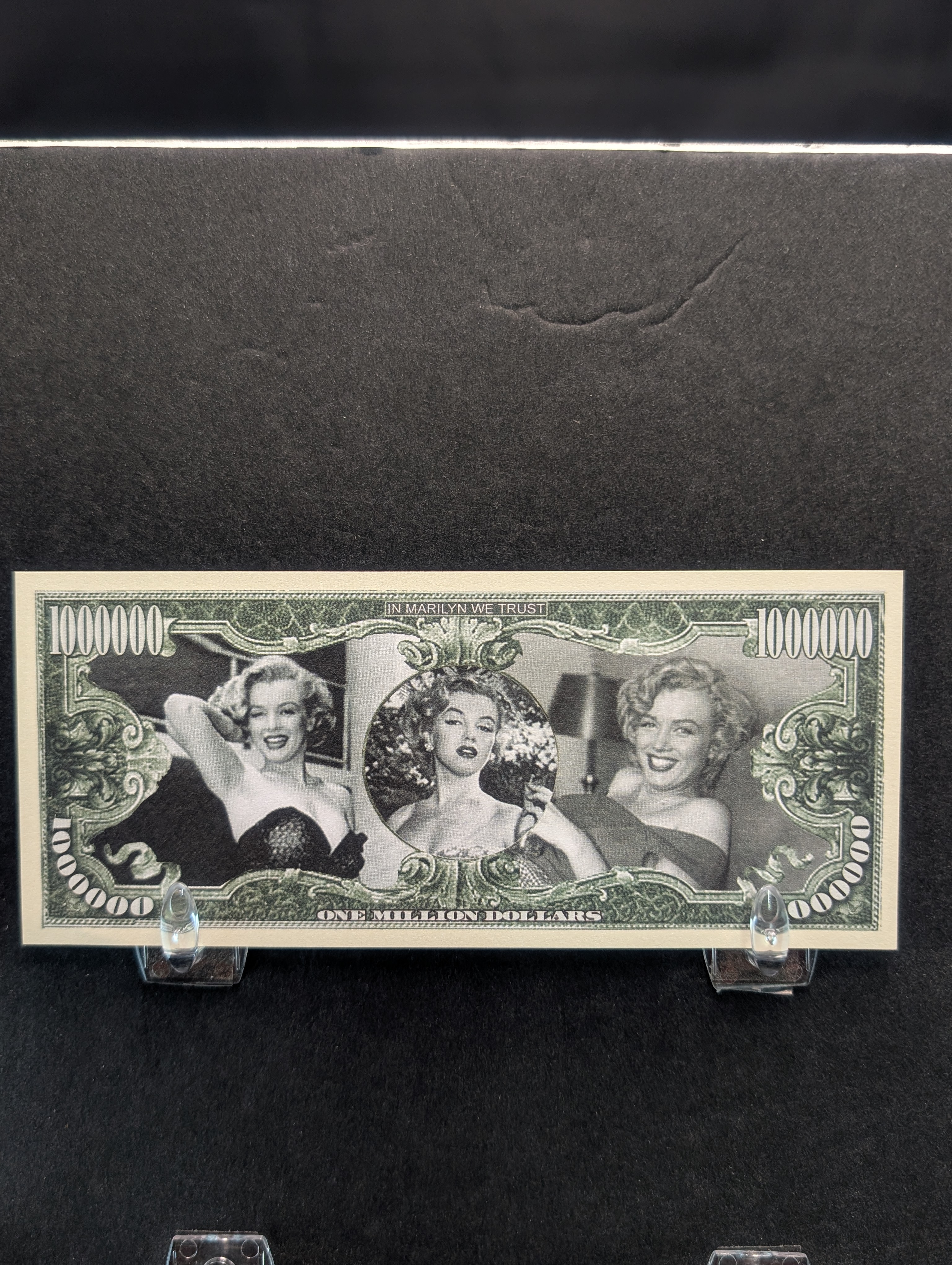 The Iconic Marilyn Monroe 1 Million Dollar Novelty Note