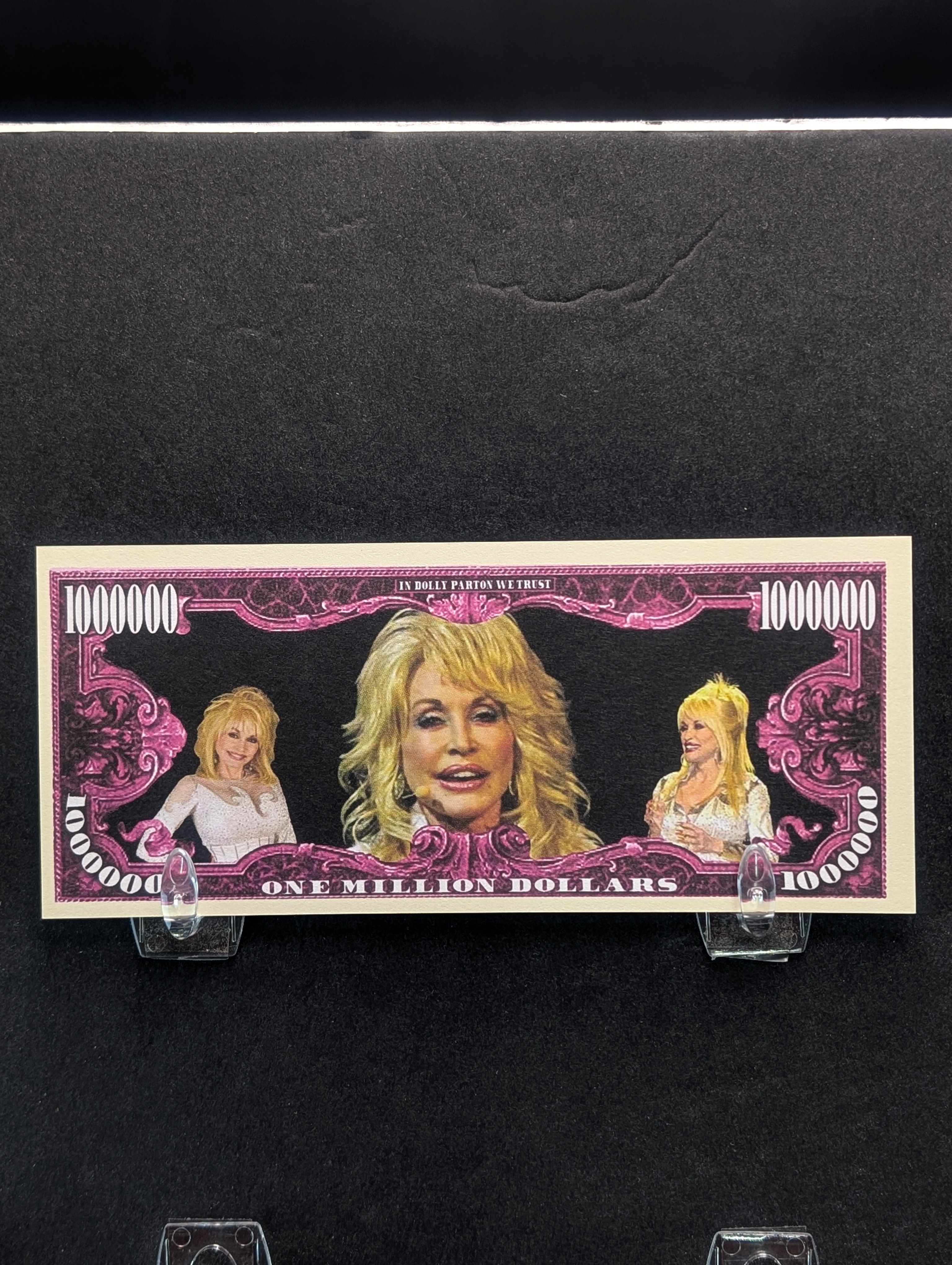 Dolly Parton 1 Million Dollar Novelty Note