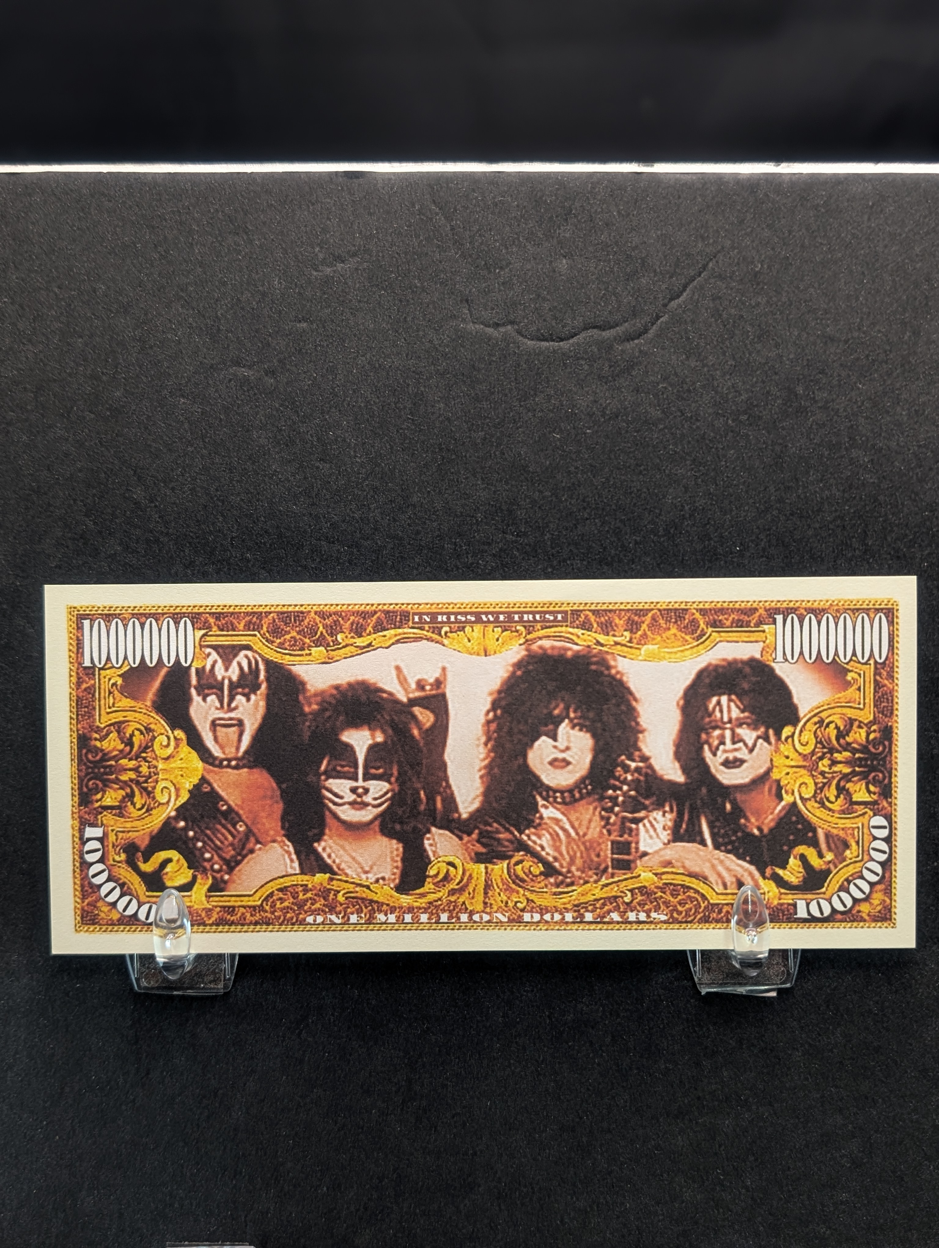 KISS 1 Million Dollar Novelty Note