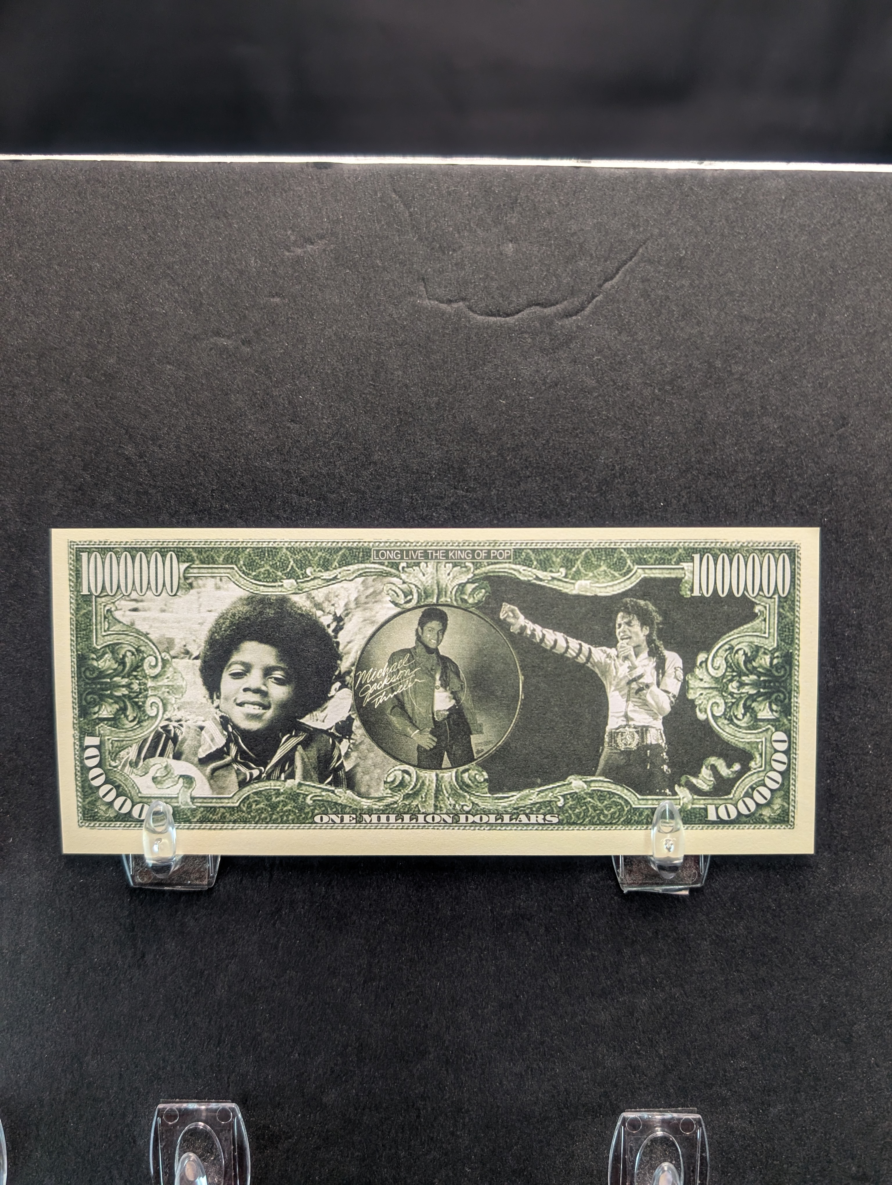 Michael Jackson 1 Million Dollar Novelty Note