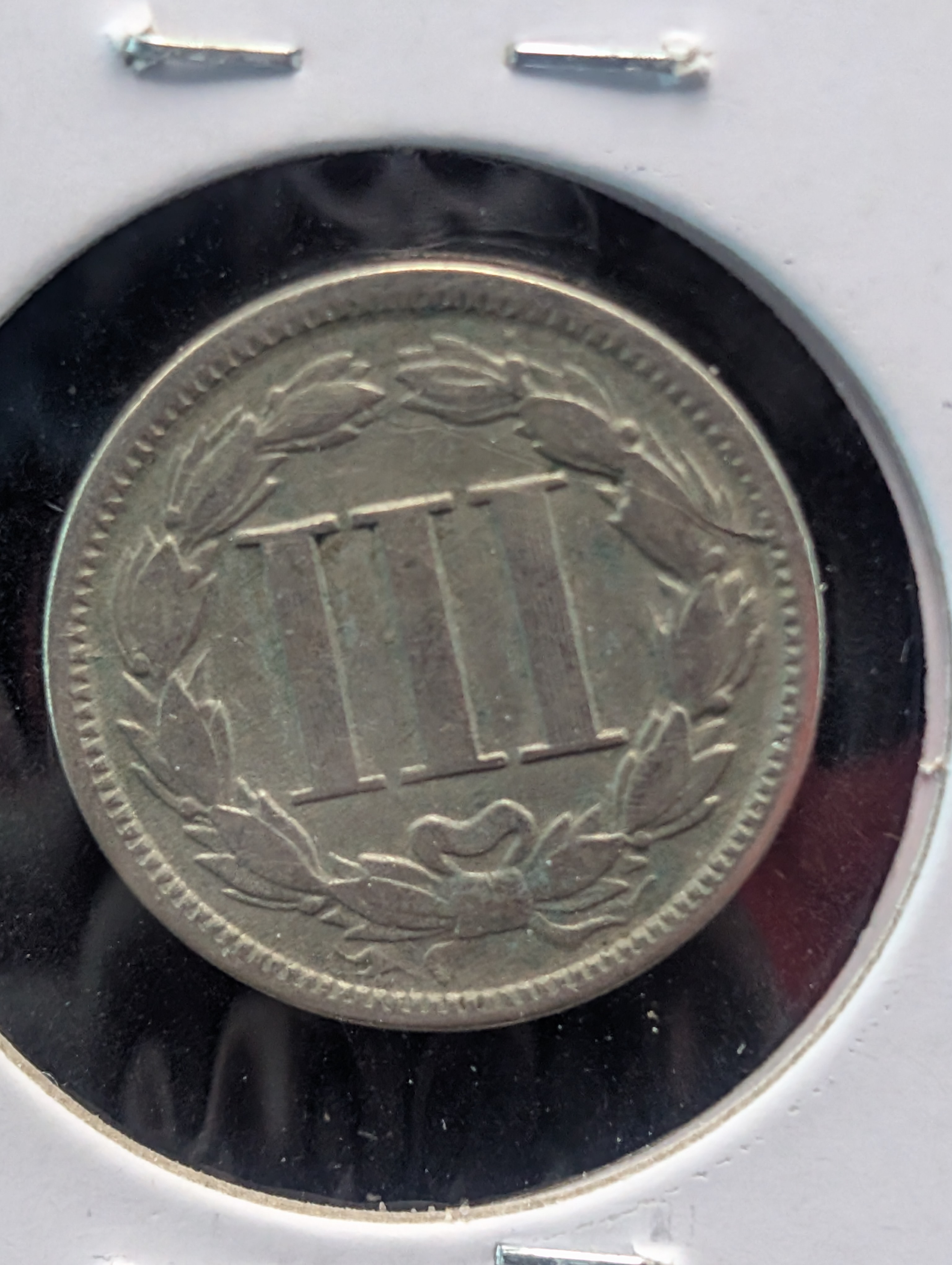 1865 3 Cent Nickel
