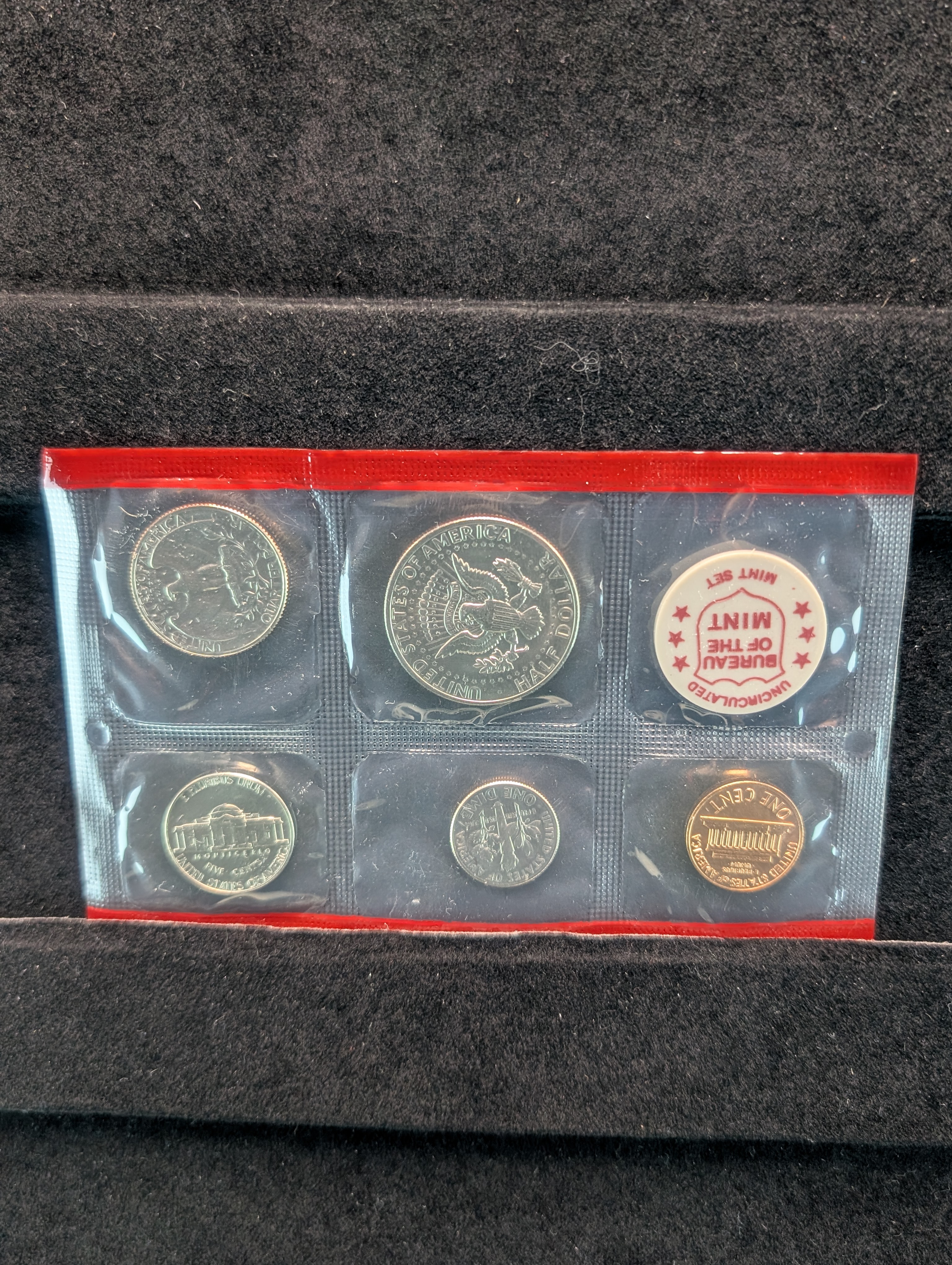 1972-P&D Unc. U.S. Mint Set and 1972-S Lincoln Cent